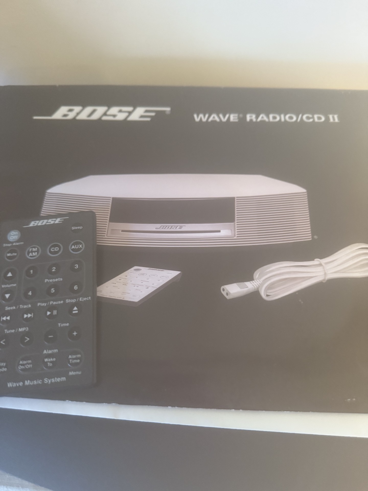 Bose Wave Radio/CD II Music System with Remote - image 2 of 5
