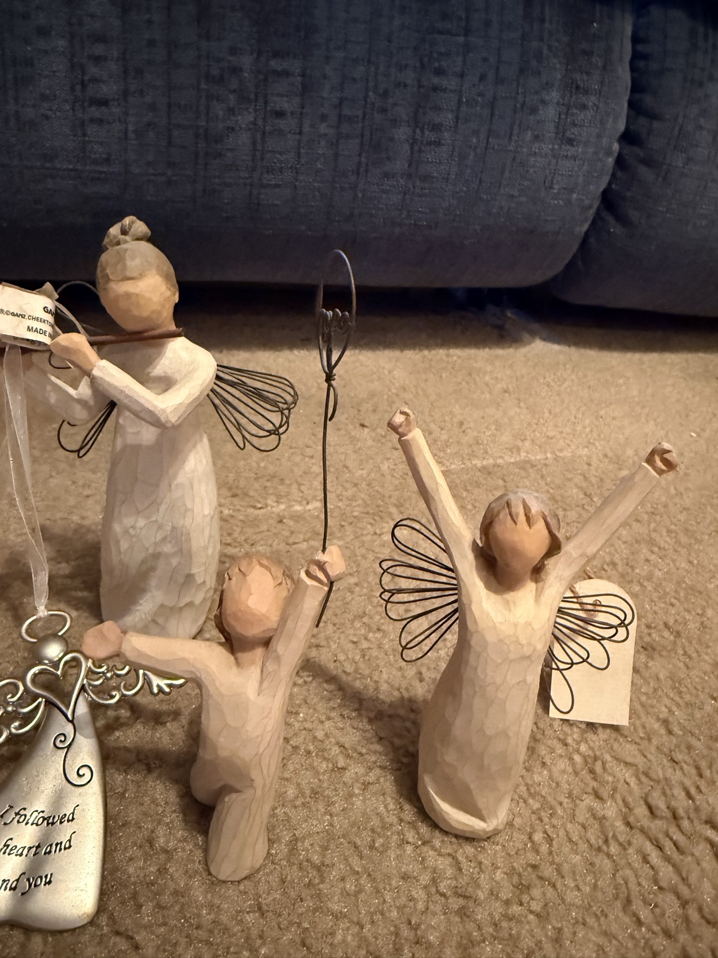 Willow Tree angel figurine and ornament set - image 4 of 5