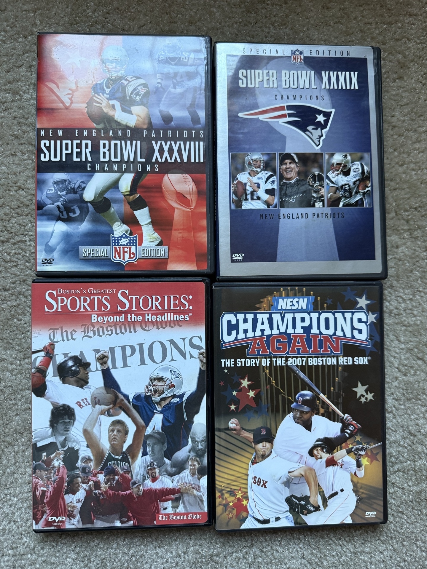 New England Sports DVDs and VHS Collection - image 2 of 4