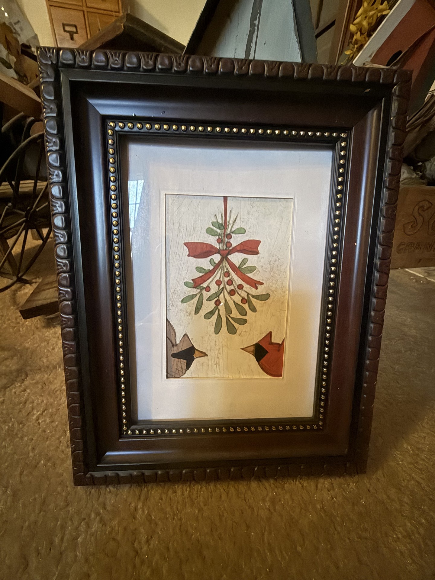 Framed Artwork, Snow Globe, and Misc Decor - image 6 of 11