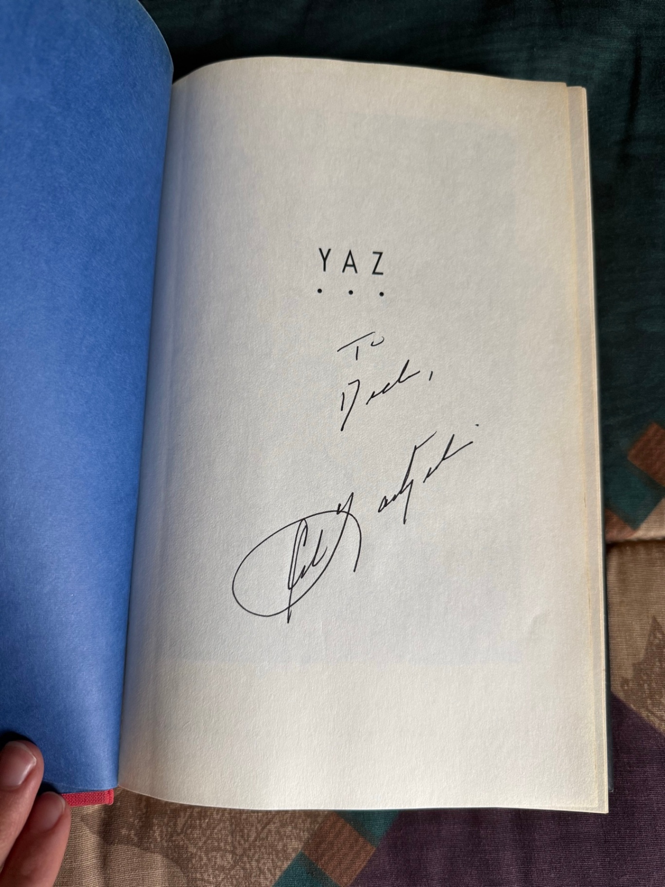 Yaz - Vintage baseball book with player imagery - image 2 of 5