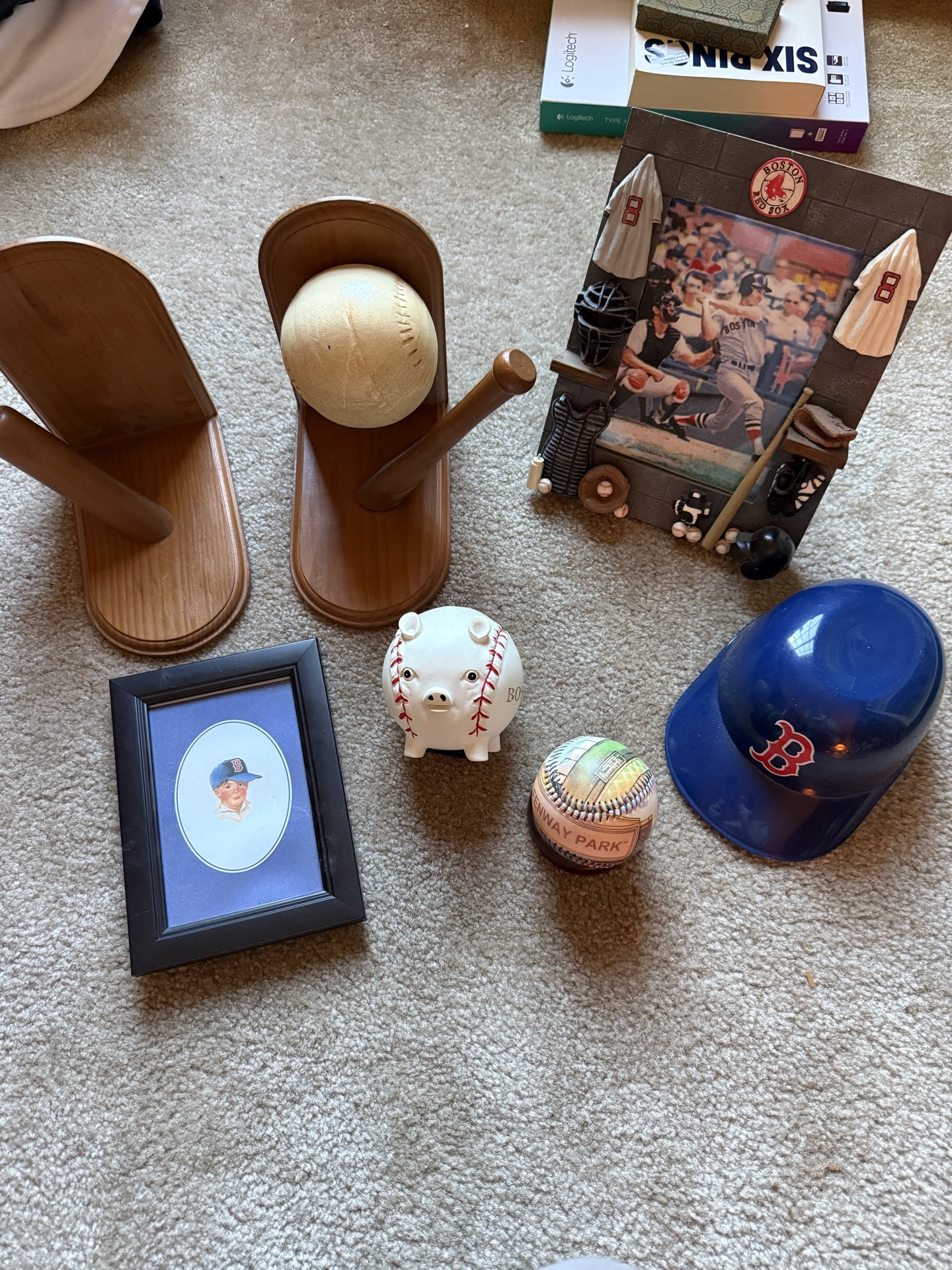 Boston Red Sox Memorabilia and Frames Collection - image 1 of 6