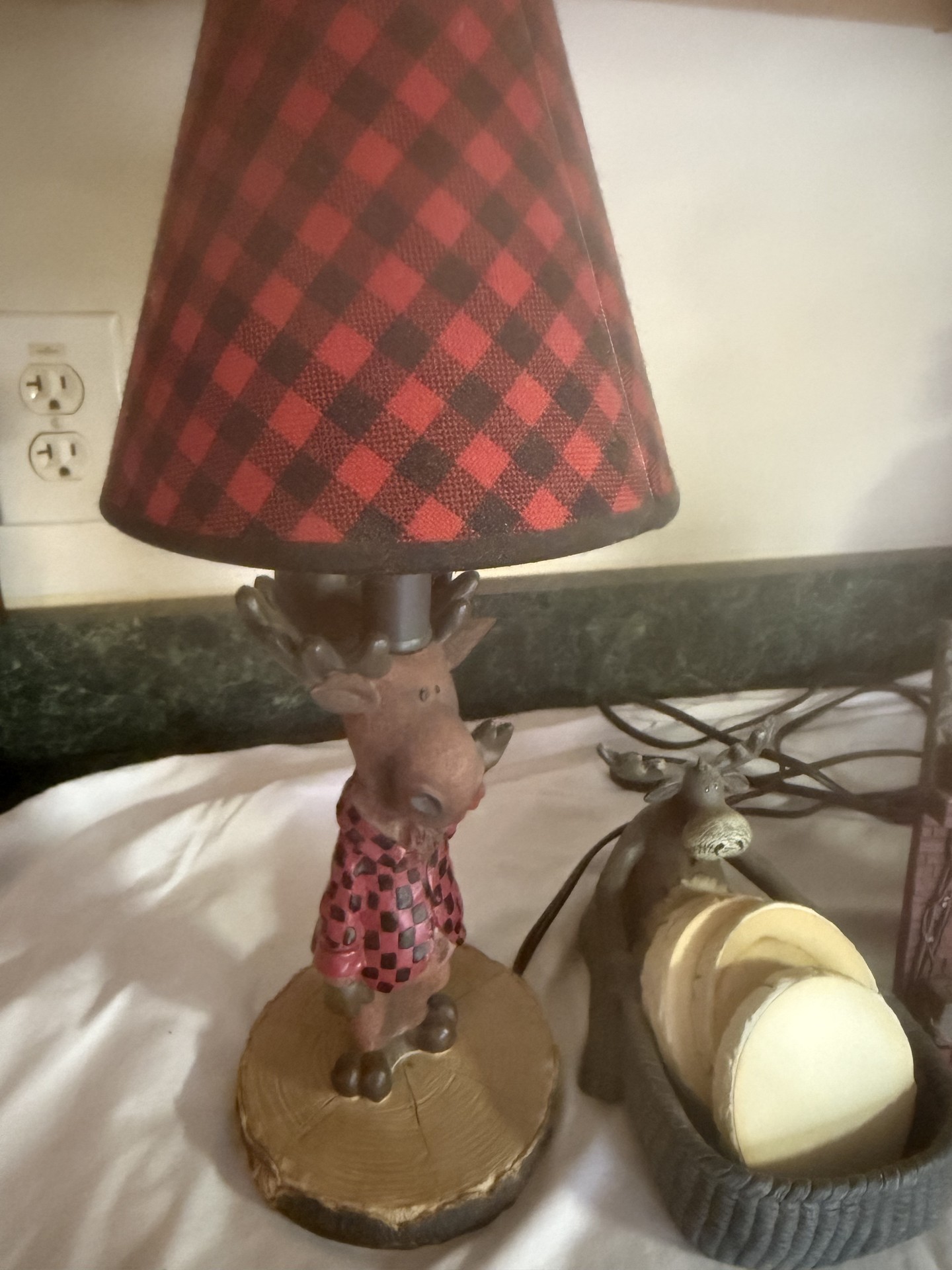 Rustic Moose Home Decor Set - image 4 of 5