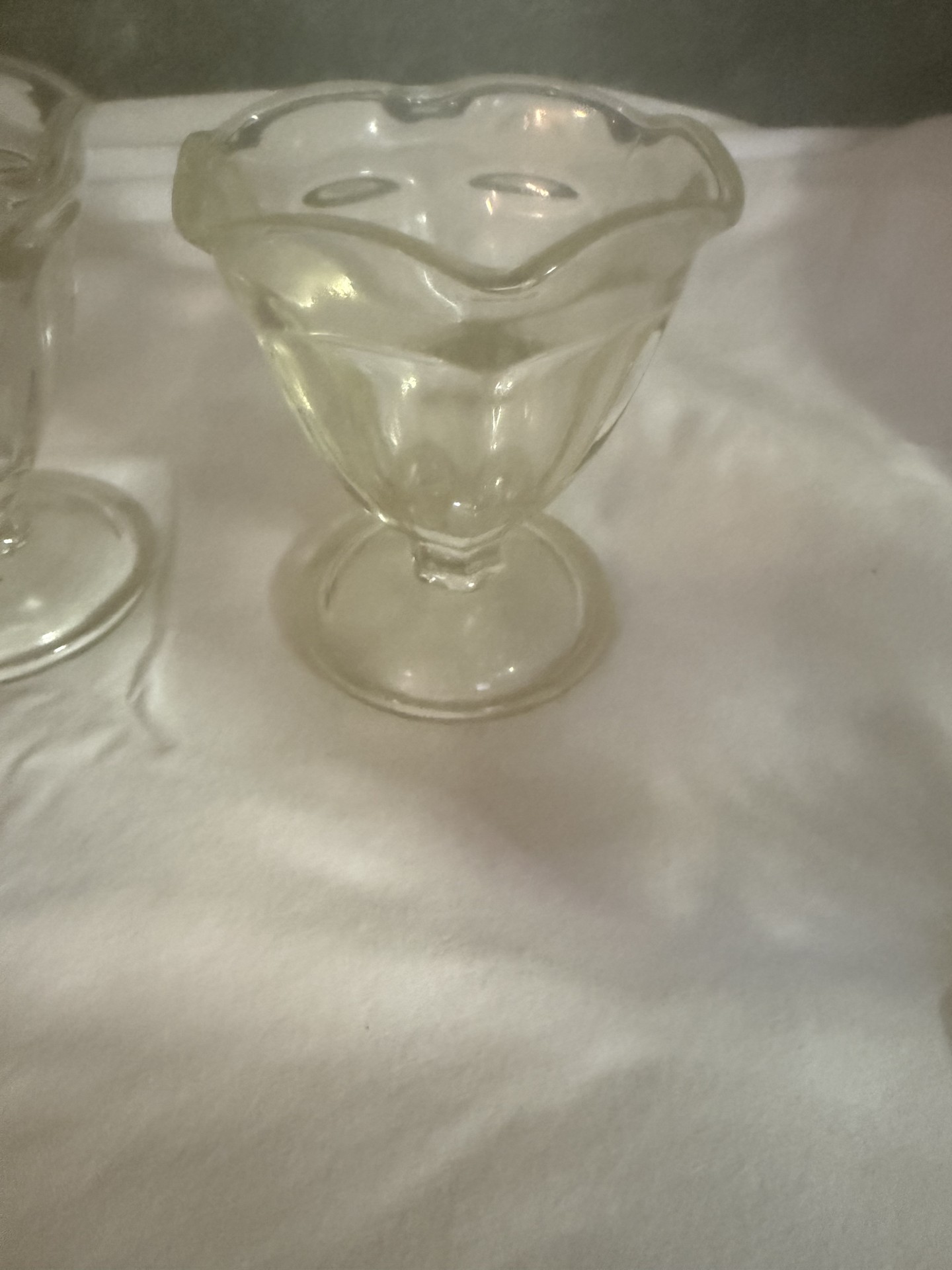 Crystal glassware set with stemware and Canadian Club glasses - image 6 of 7