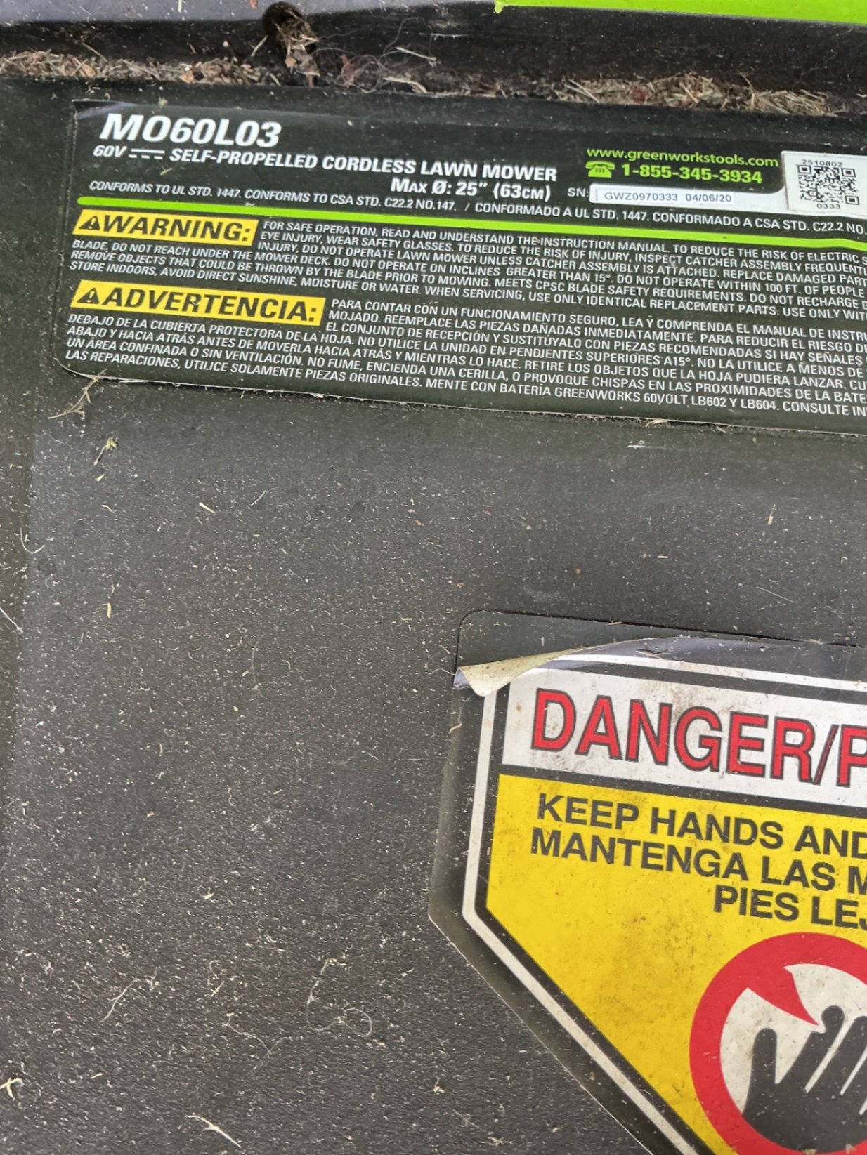 Greenworks Pro 60V Self-Propelled Lawn Mower with Dual Batteries and Charger - image 6 of 8