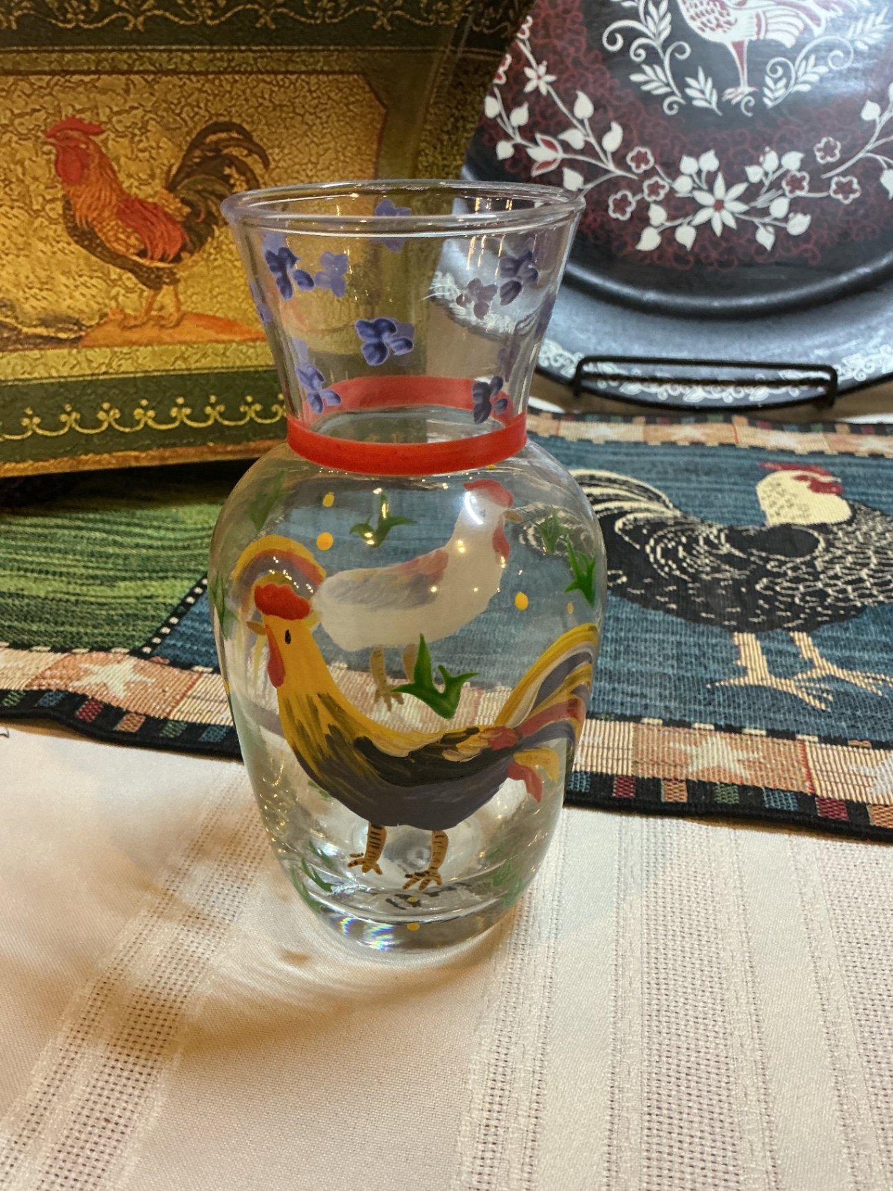 Rooster-themed decorative set - image 4 of 11