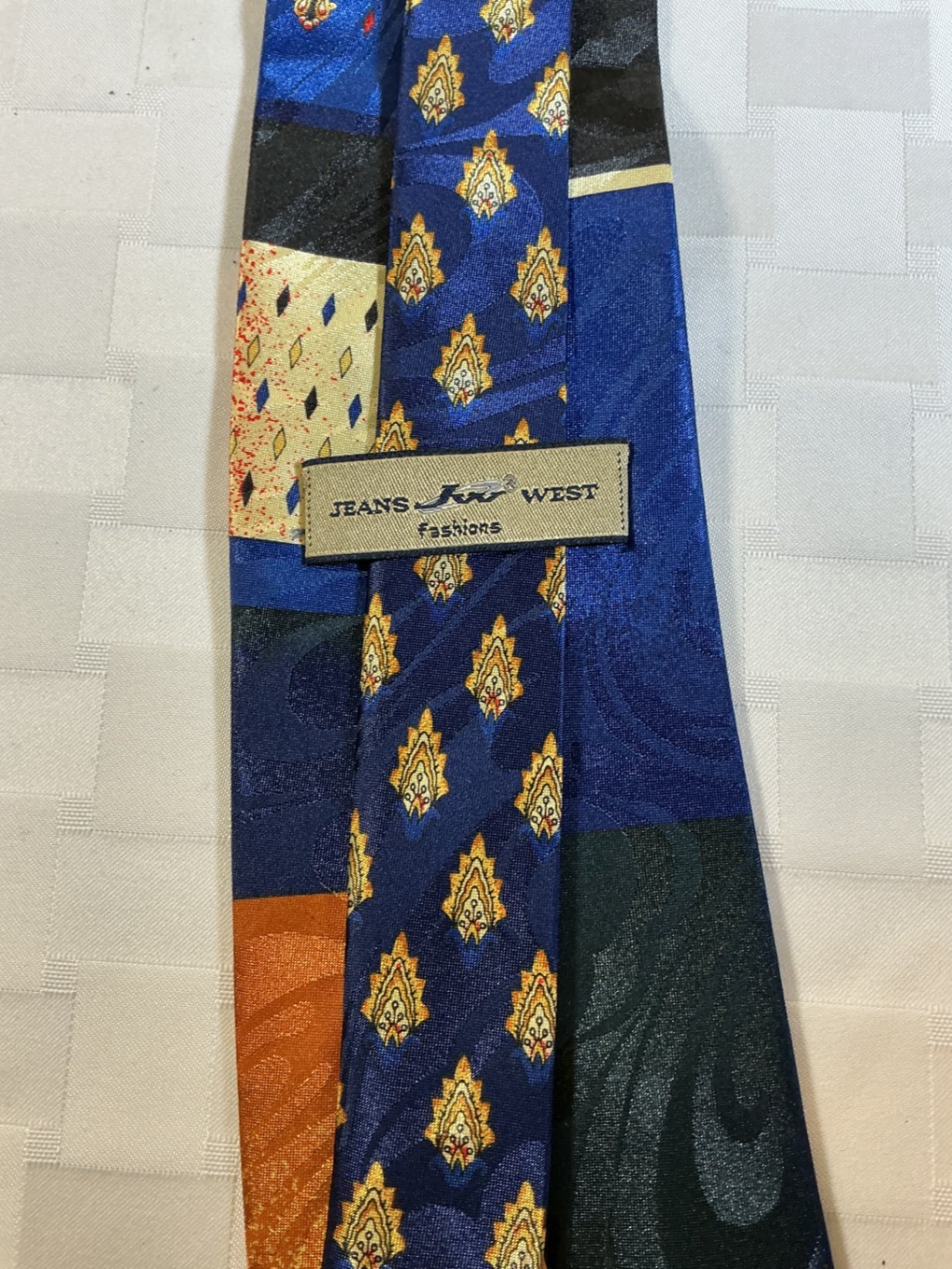 Men's Gray Wool Suit Jacket, Trousers and Ties - image 9 of 9