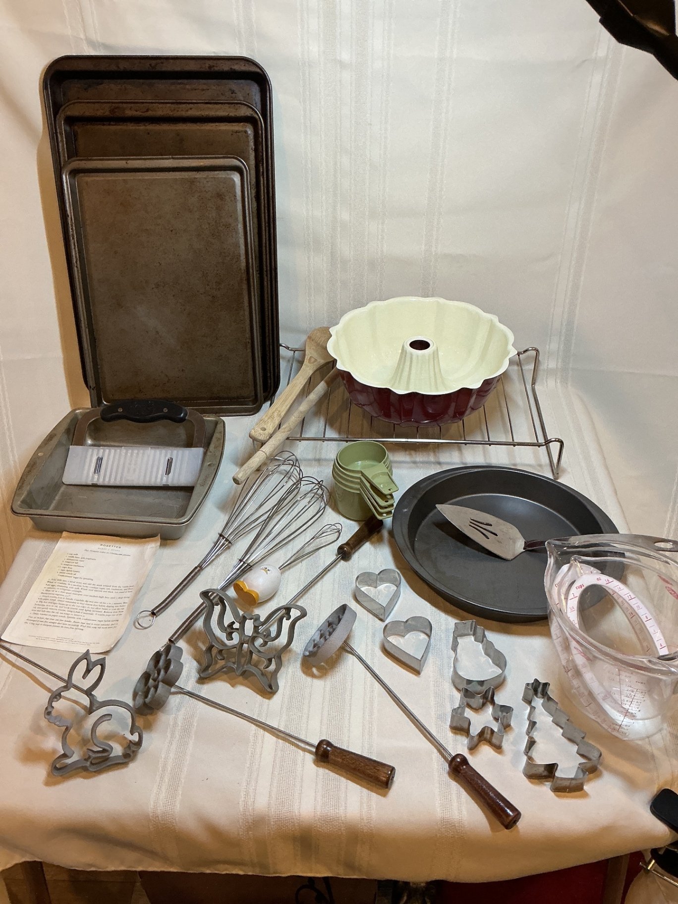 Assorted Baking Pans, Tools, and Cookie Cutters - image 1 of 5