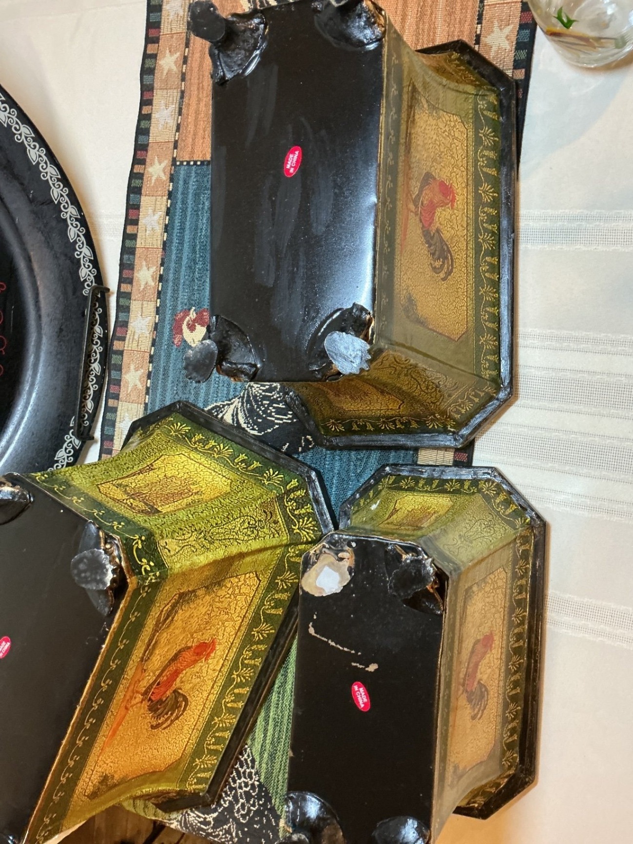 Rooster-themed decorative set - image 8 of 11