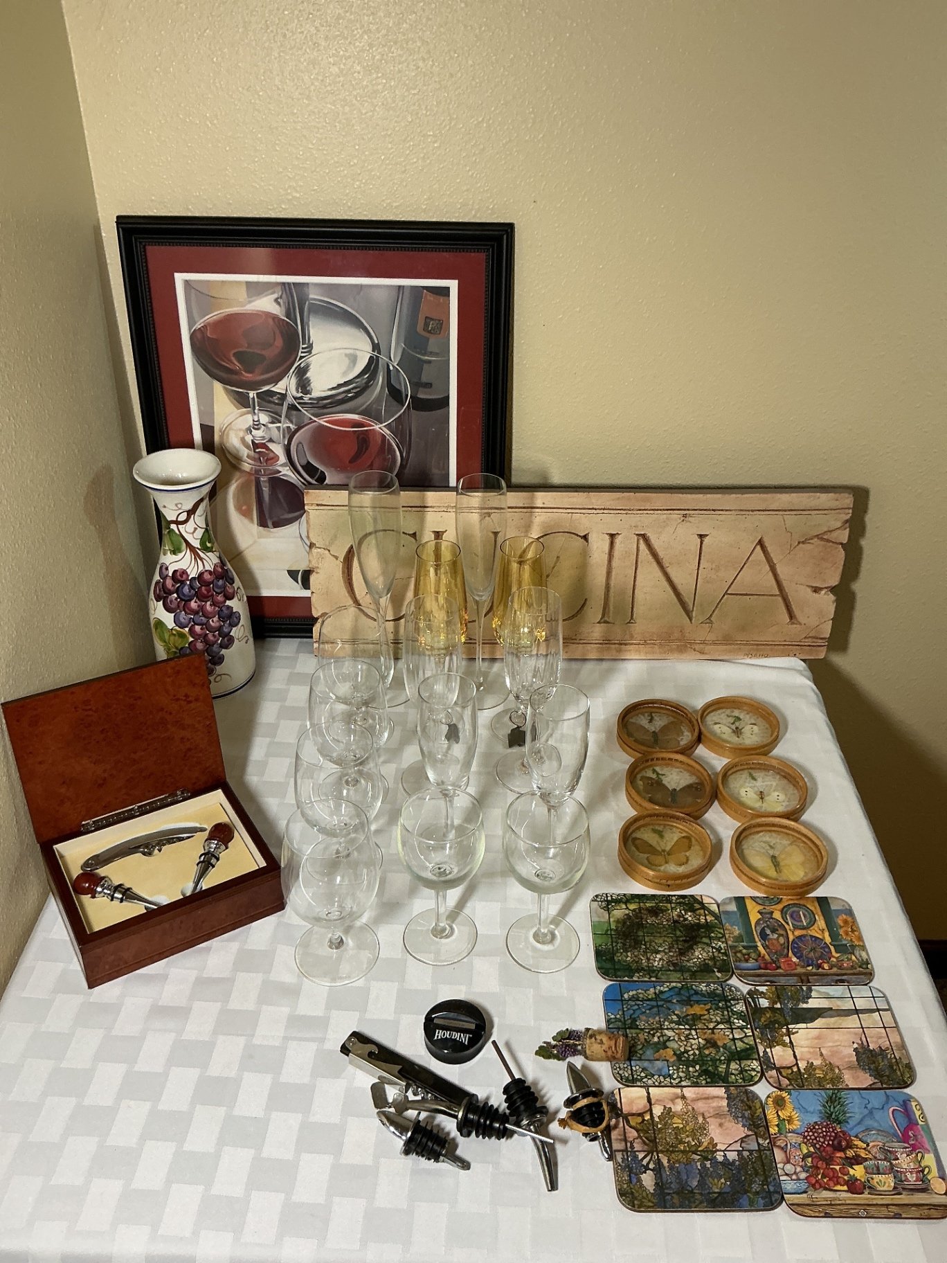 Wine and Kitchen Decor Collection - image 1 of 12