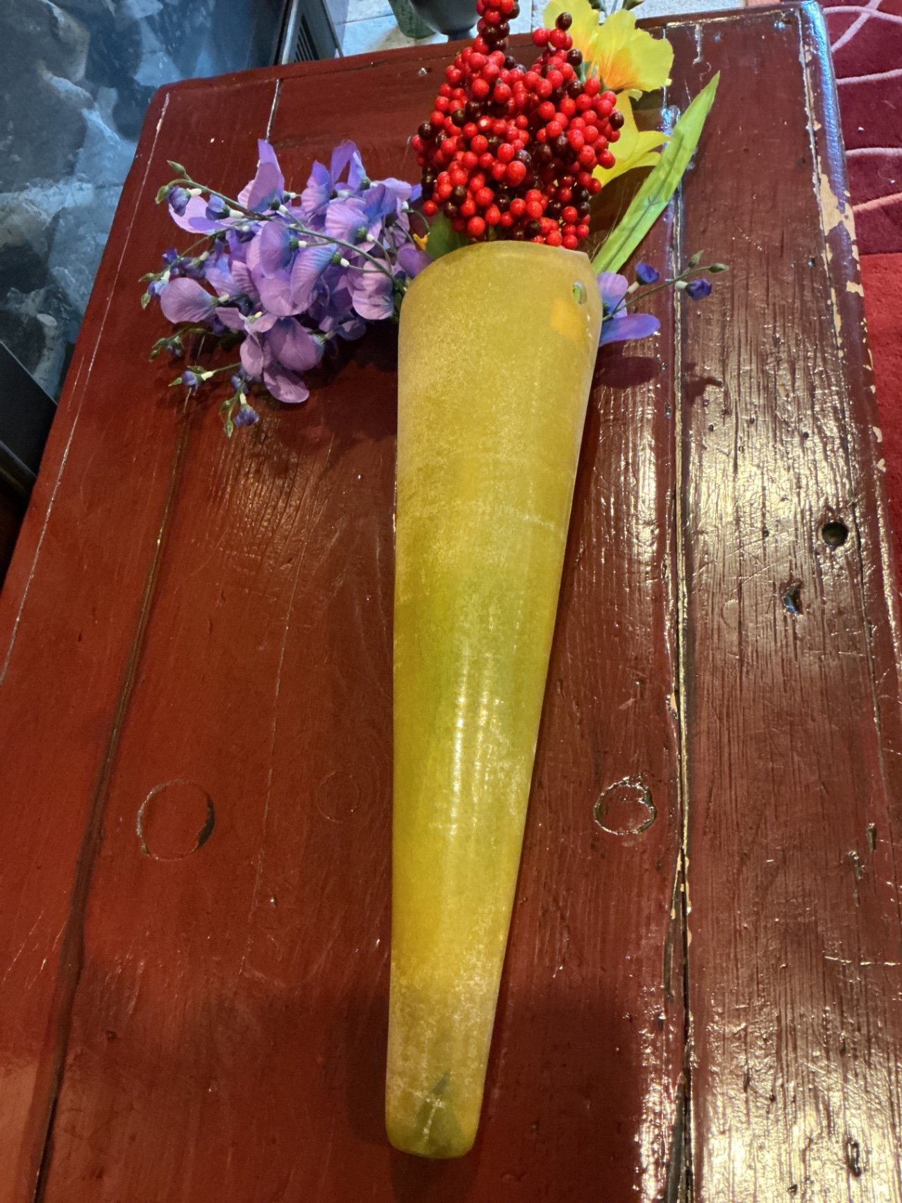 Decorative vases with floral arrangements - image 5 of 6