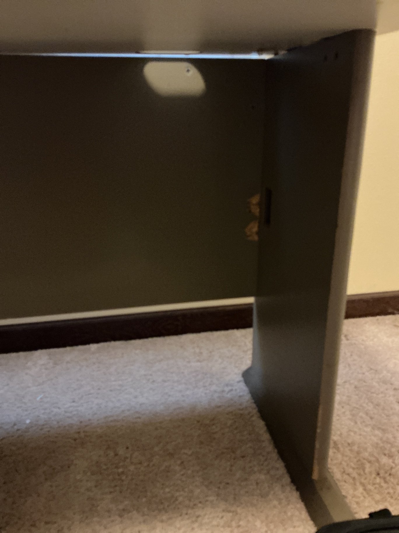 Office Desk Setup with Chair, File Organizers, Bag, and Table Magnifier - image 2 of 9