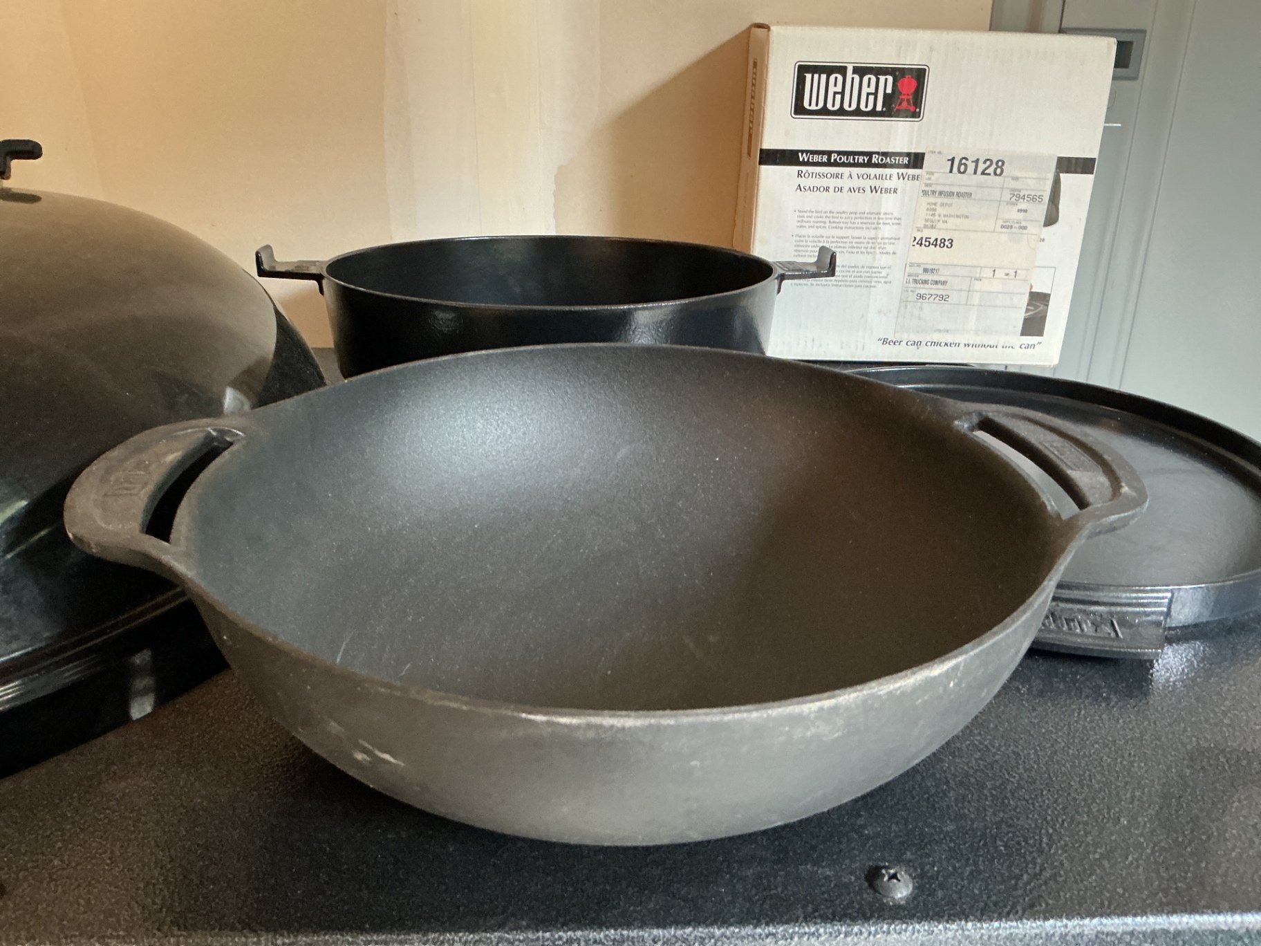 Weber Performer gas grill with accessories and cover - image 3 of 7