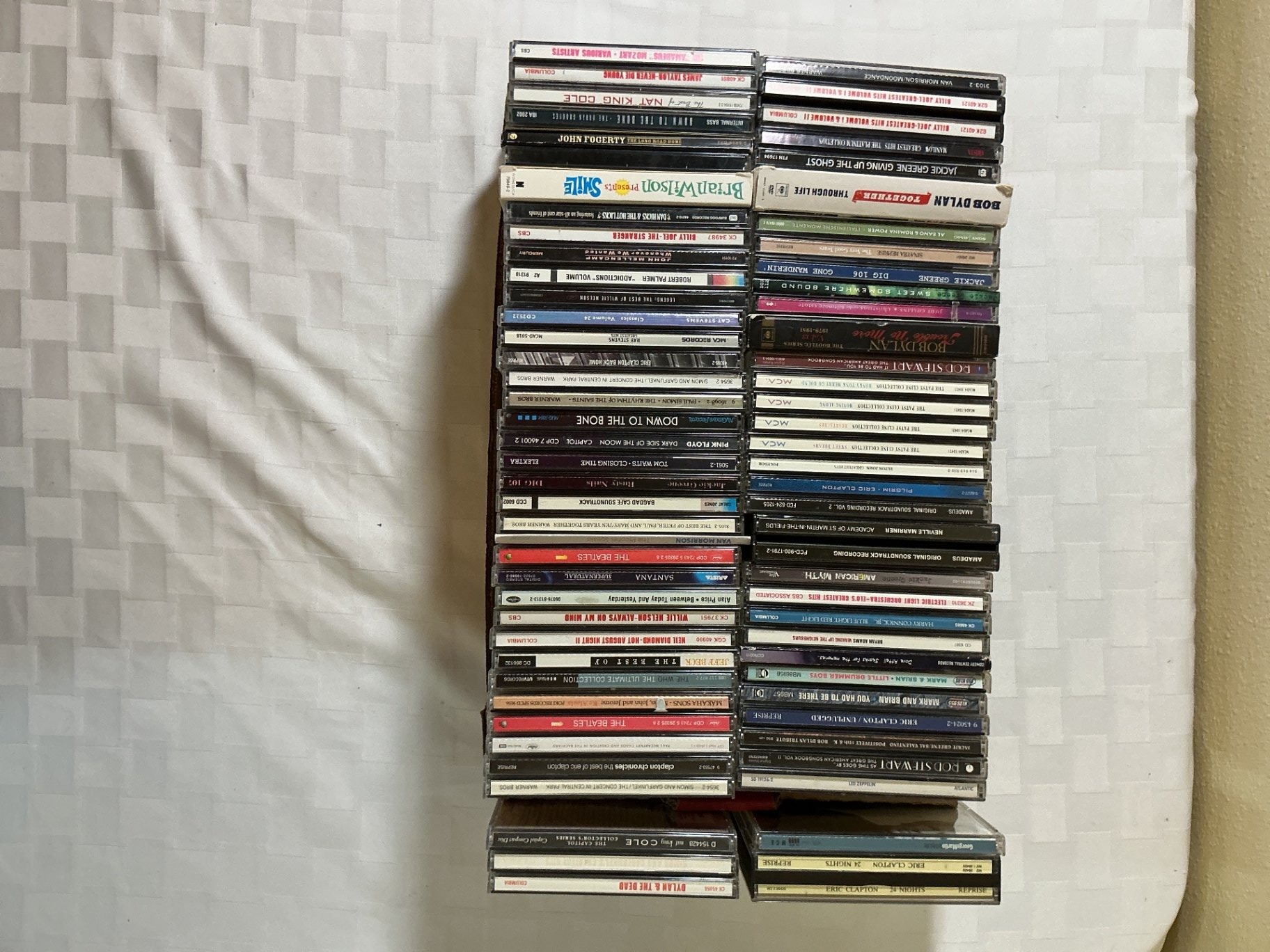 Technics turntable with Yamaha receiver, Bose speakers, and CD collection - image 8 of 8