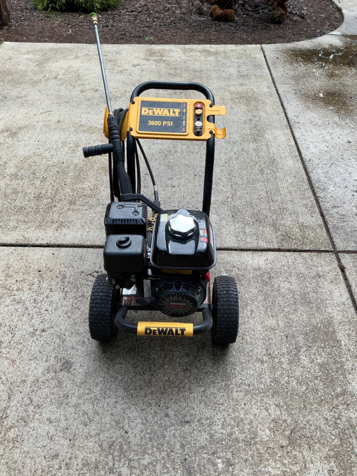 DeWALT 3600 PSI Portable Gas-Powered Pressure Washer - image 1 of 4