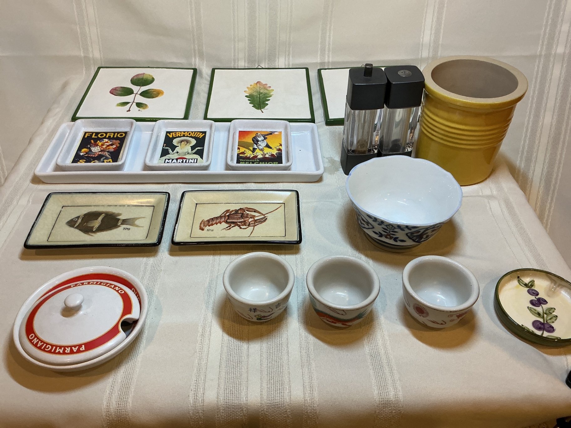 Assorted Ceramic Tableware and Decor, Pottery Barn, Pampered Chef  - image 2 of 9