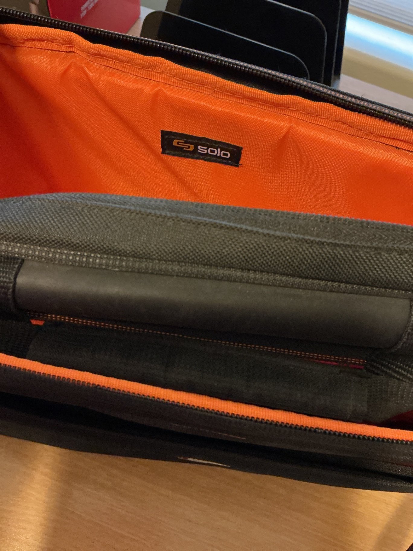 Office Desk Setup with Chair, File Organizers, Bag, and Table Magnifier - image 5 of 9