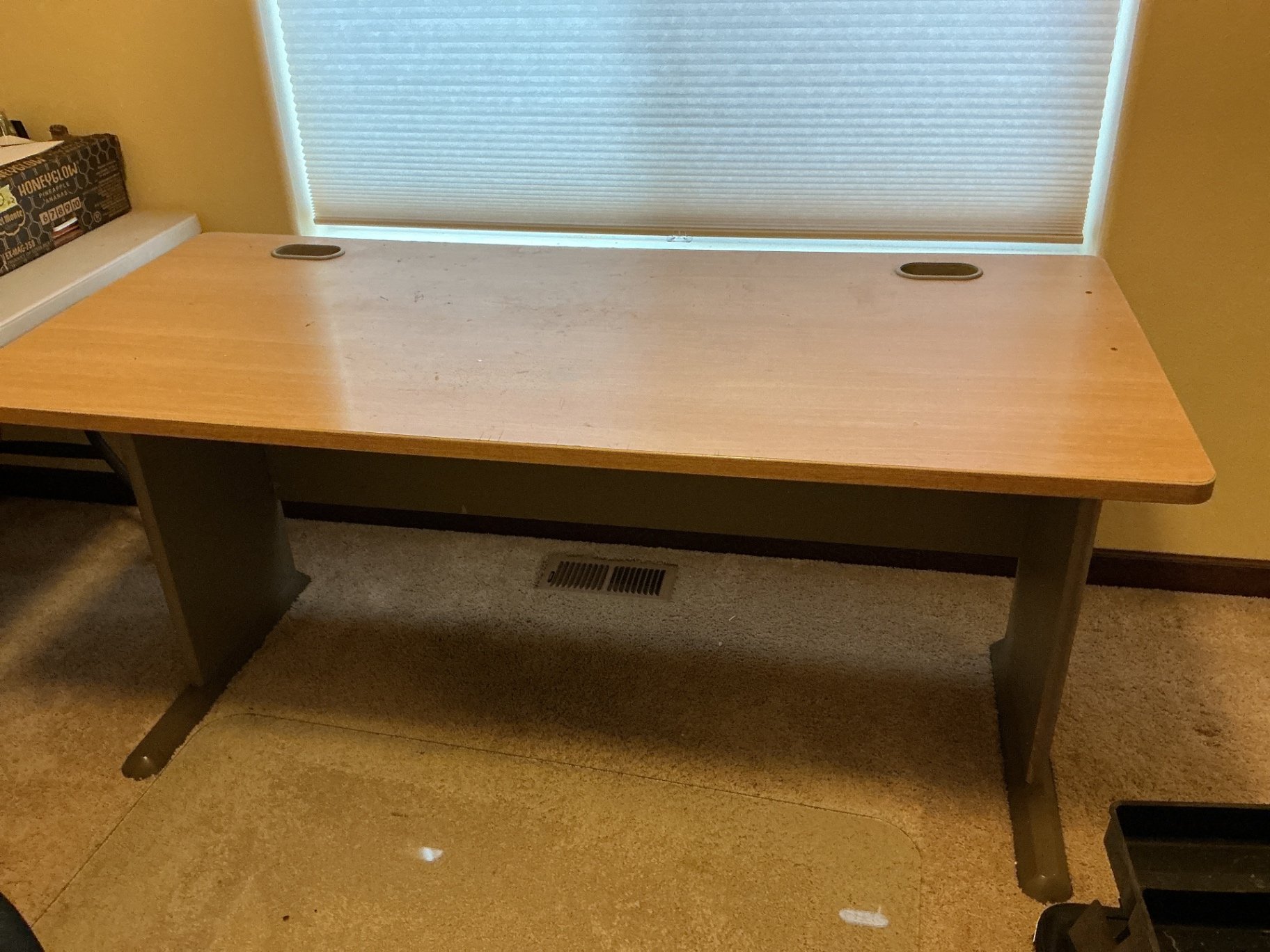 Office Desk Setup with Chair, File Organizers, Bag, and Table Magnifier - image 7 of 9