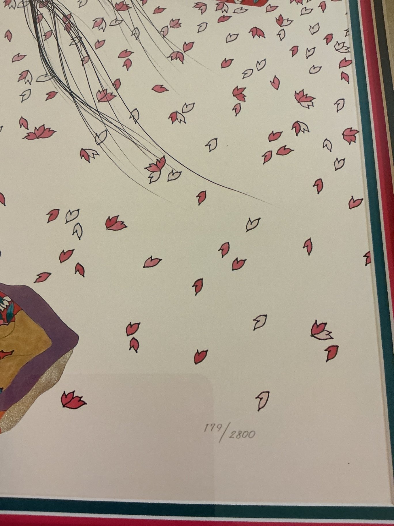 Framed Limited Edition Geisha and Traditional Figures Art Prints - image 5 of 8