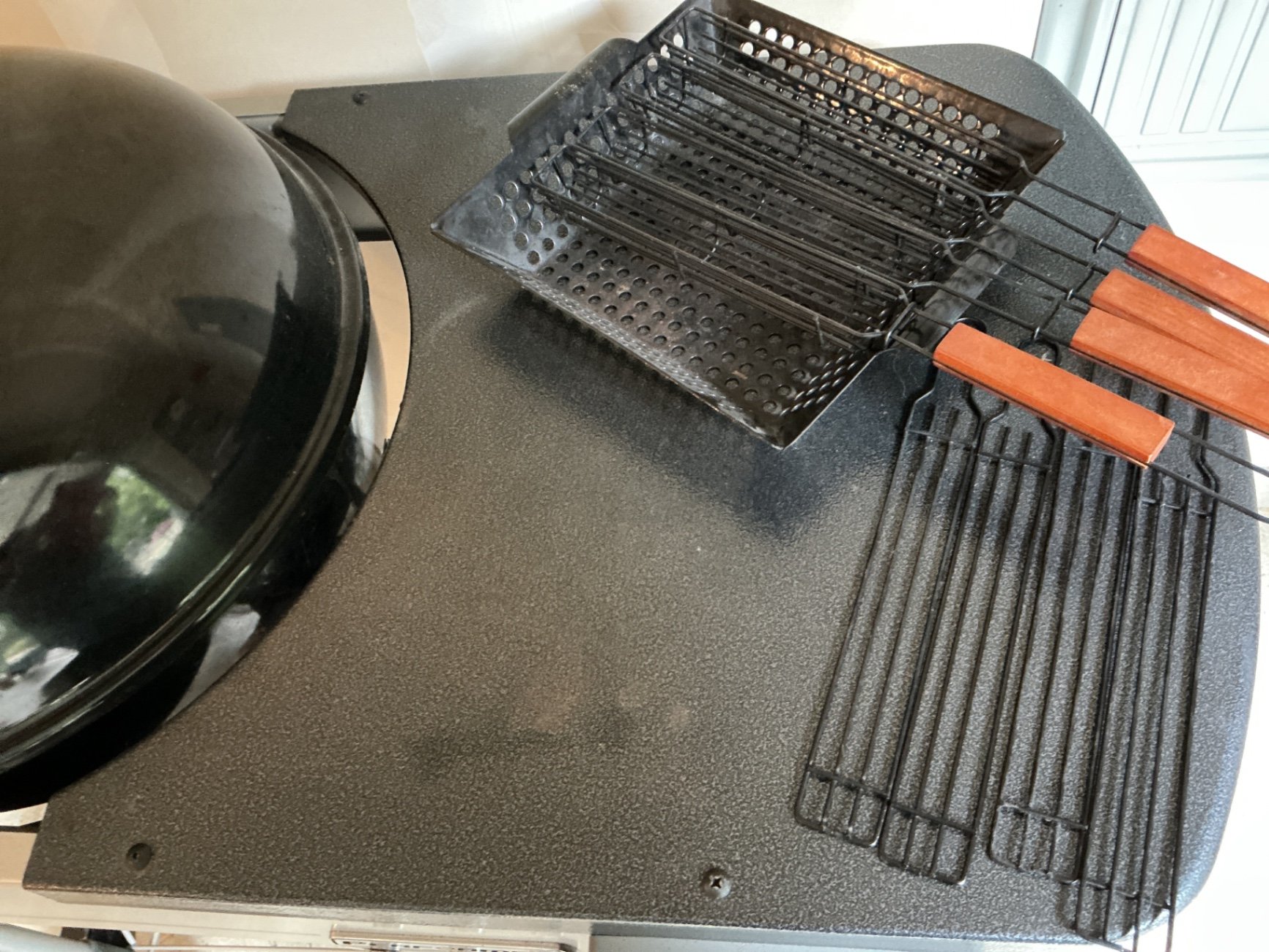 Weber Performer gas grill with accessories and cover - image 6 of 7