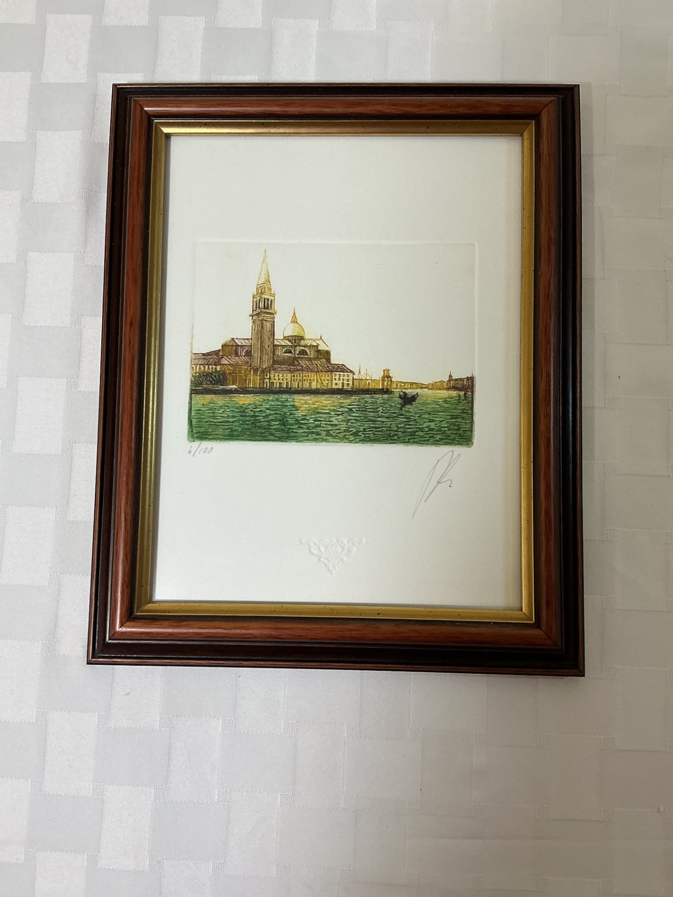 Framed print map of Venice and Original Artwork of Venice - image 12 of 12