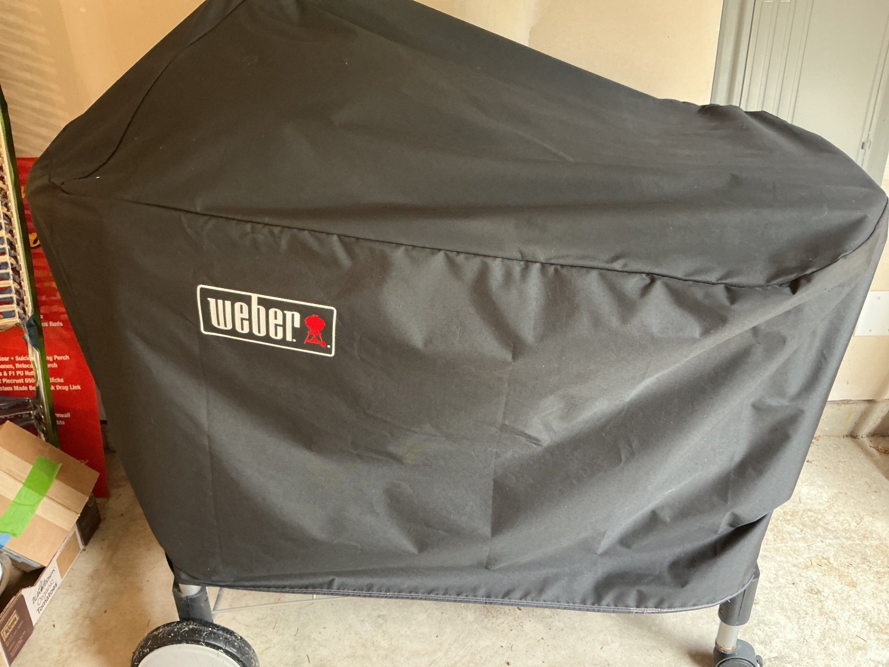 Weber Performer gas grill with accessories and cover - image 7 of 7