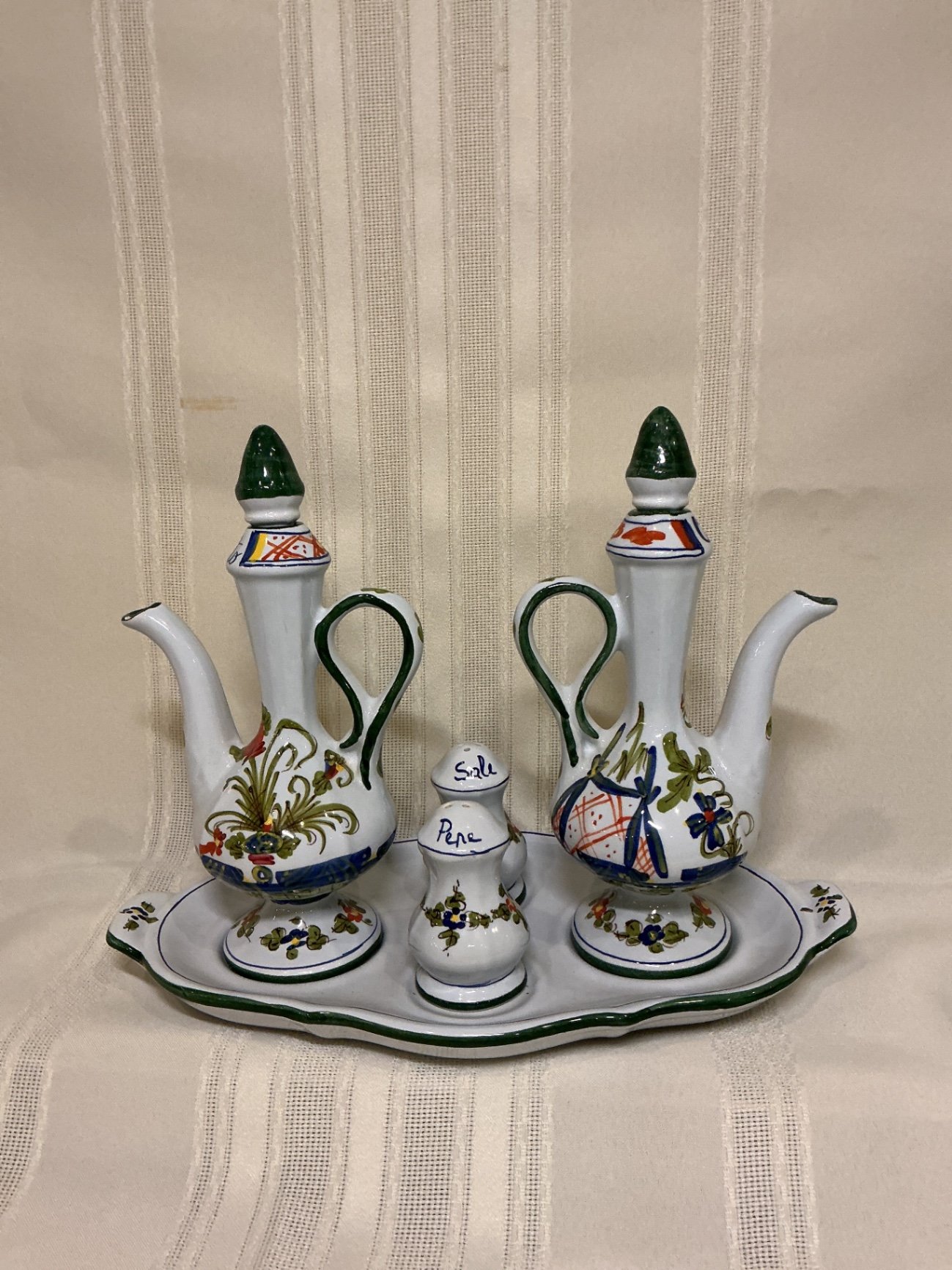 Biordi Hand painted ceramic serving ware  - image 3 of 5