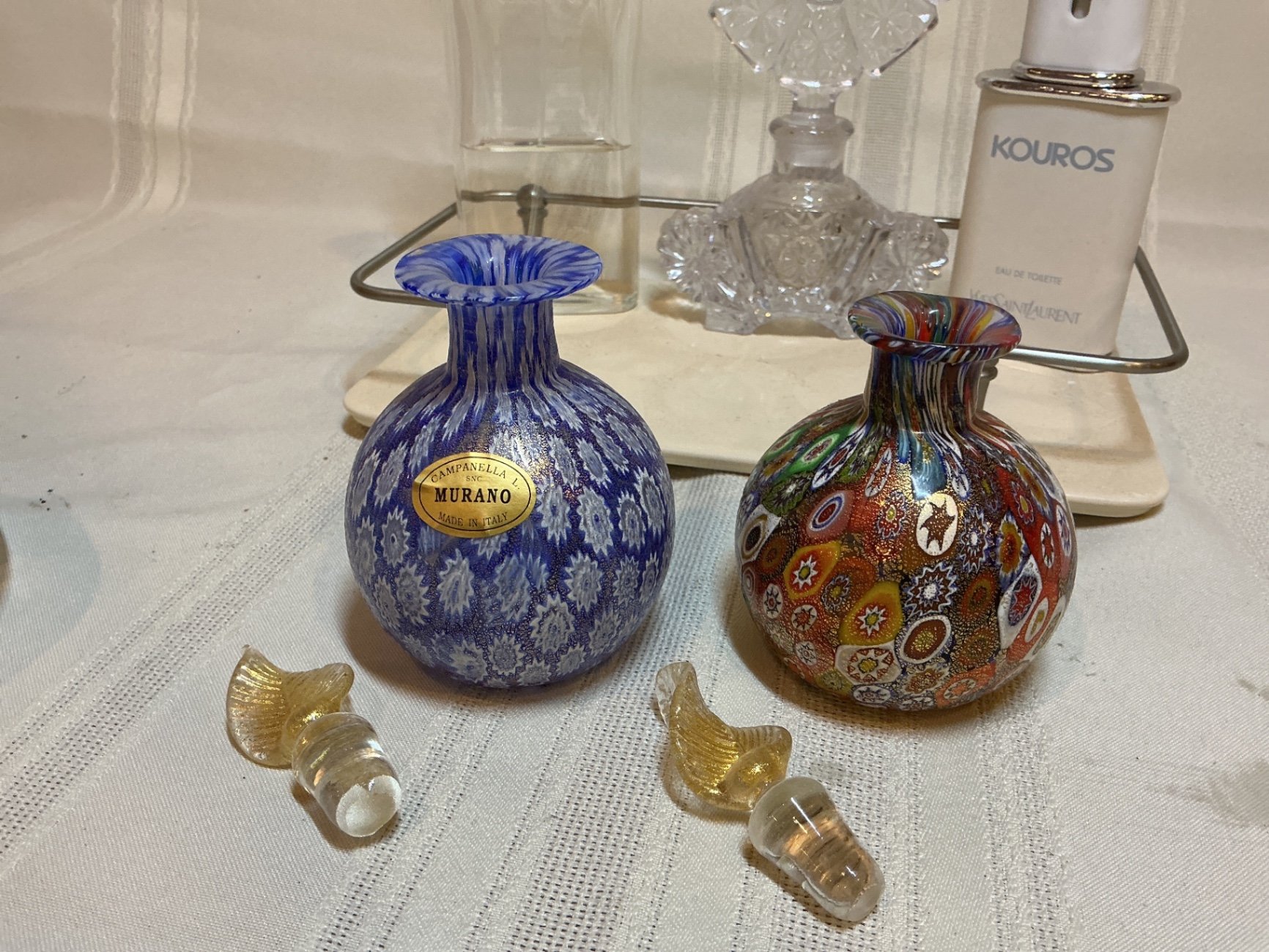 Murano glass, perfume bottles - image 2 of 4