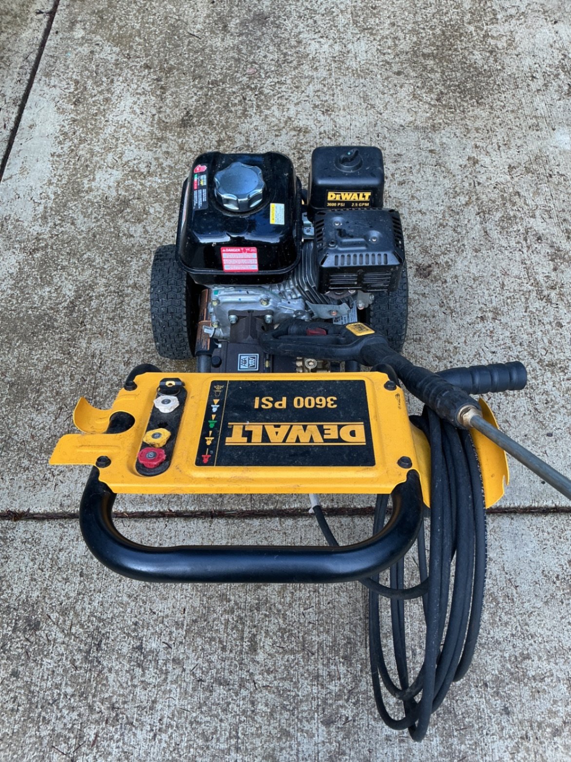 DeWALT 3600 PSI Portable Gas-Powered Pressure Washer - image 4 of 4