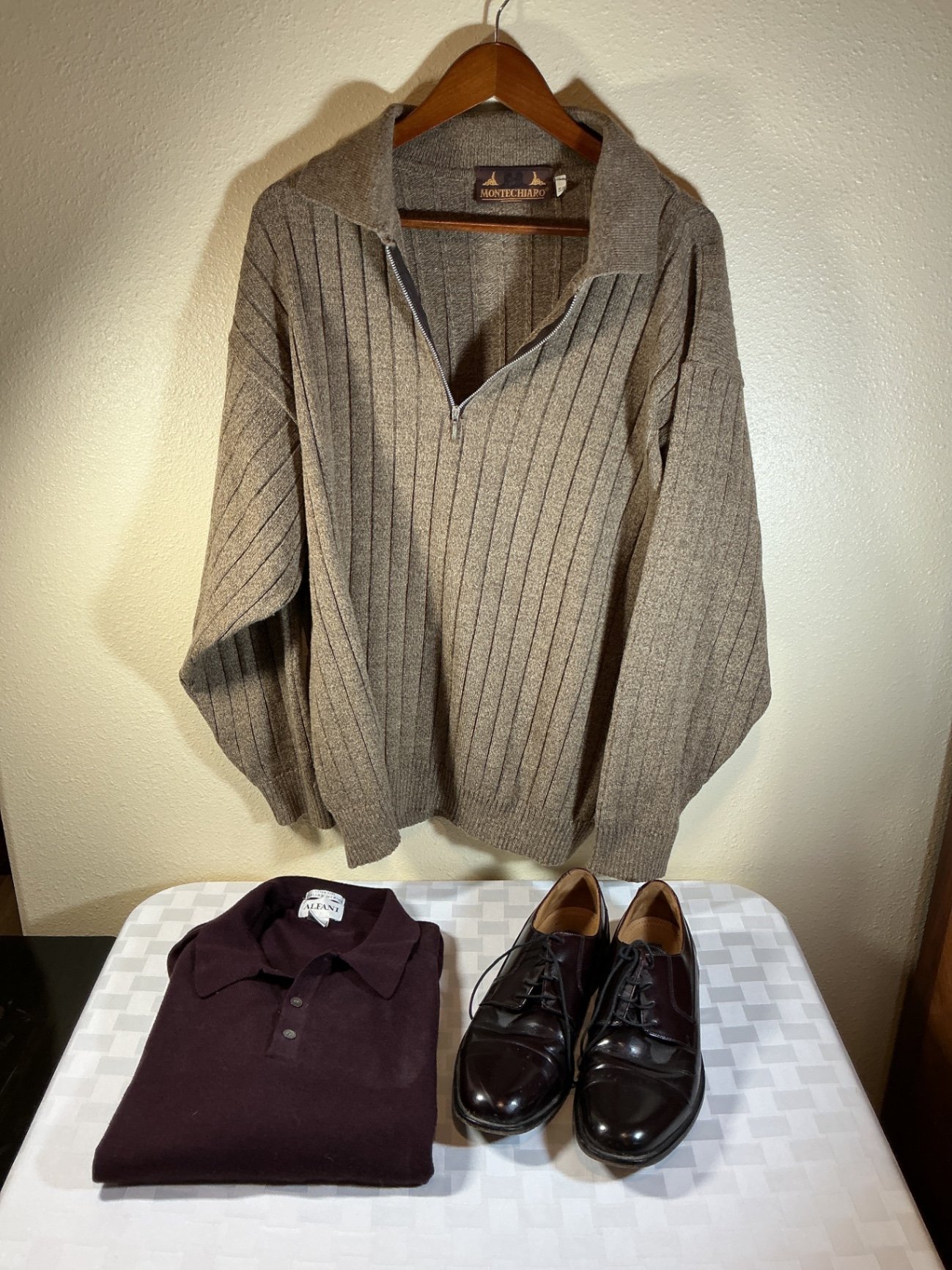 Fine Men’s sweaters and shoes - image 1 of 10