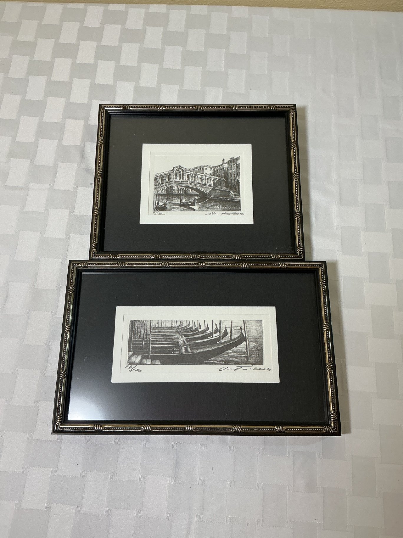 Framed print map of Venice and Original Artwork of Venice - image 6 of 12