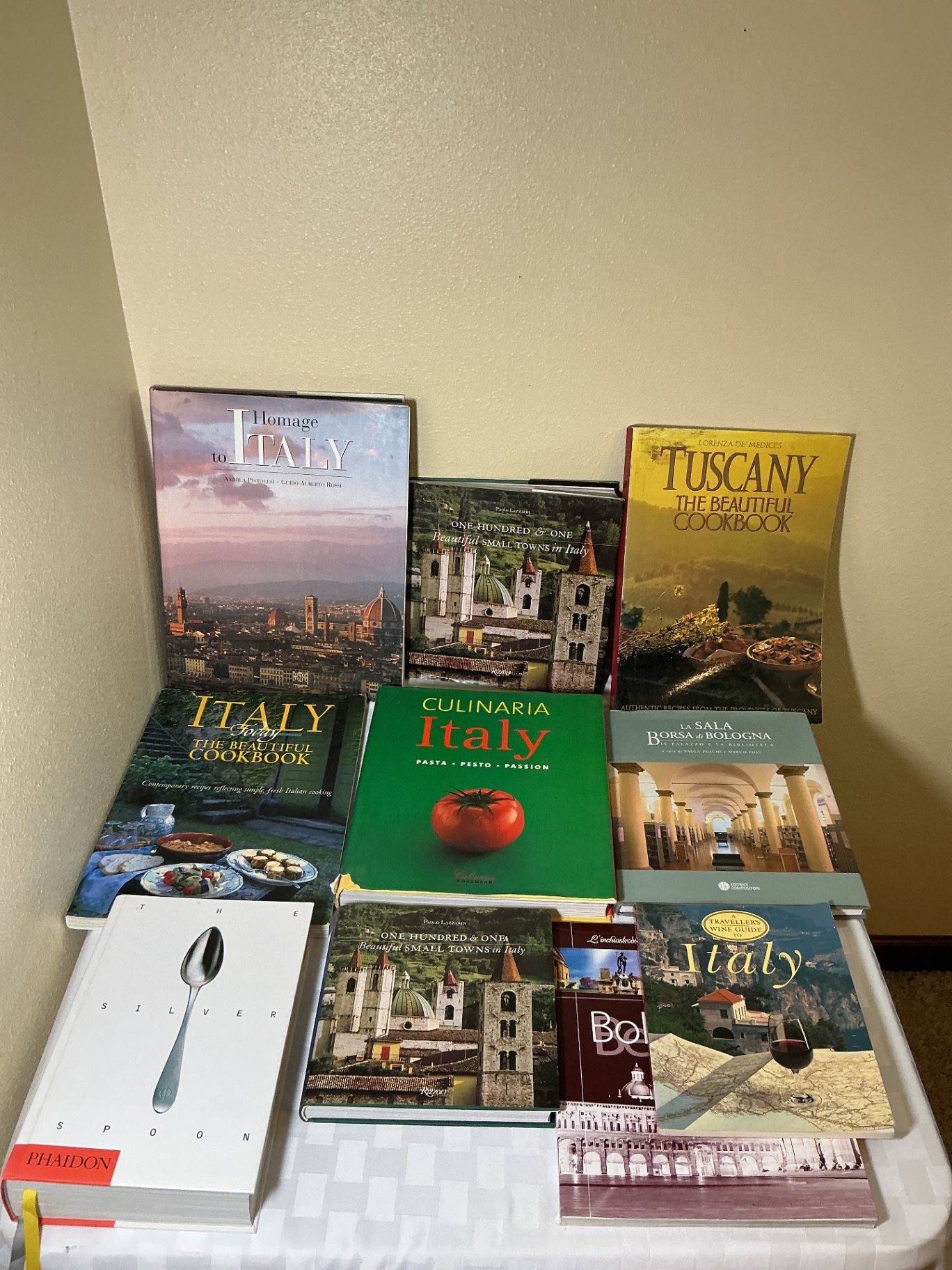 Italian Cookbooks and Travel Guides Collection - image 1 of 4