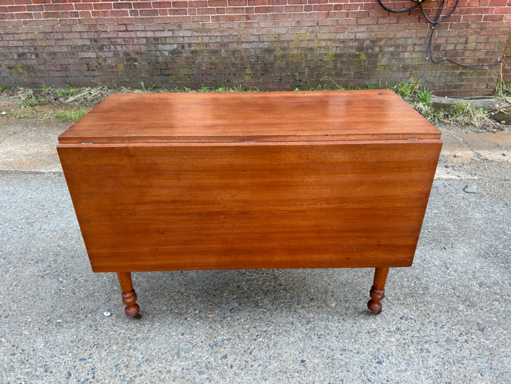 Antique Drop Leaf Dinning Table  - image 1 of 5