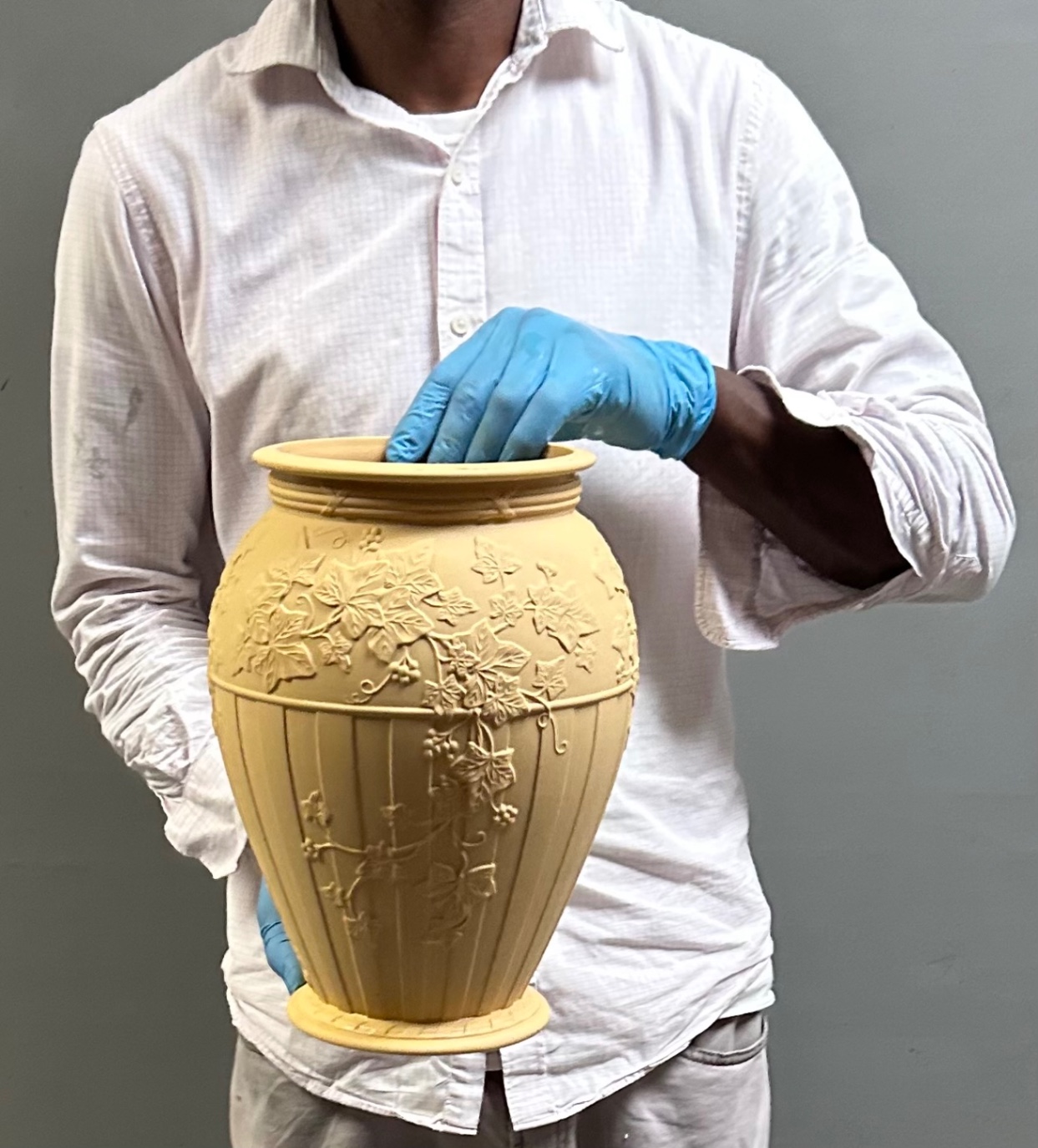 Large Wedgwood Doric Ivory Vase  - image 2 of 5