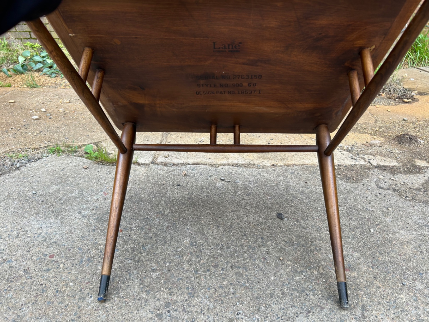 Vintage Lane Acclaim Walnut Dovetail Andre Bus End Table 900-60 - image 4 of 5