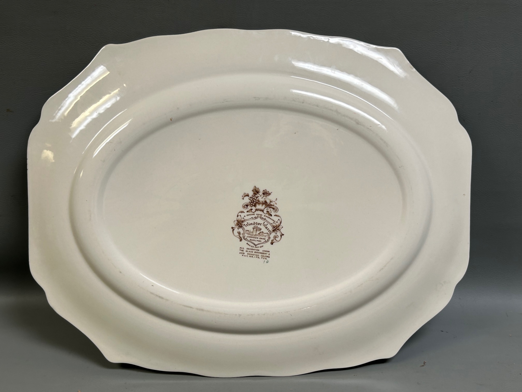 Johnson Bros Windsor Ware Oversized Platter  - image 3 of 4