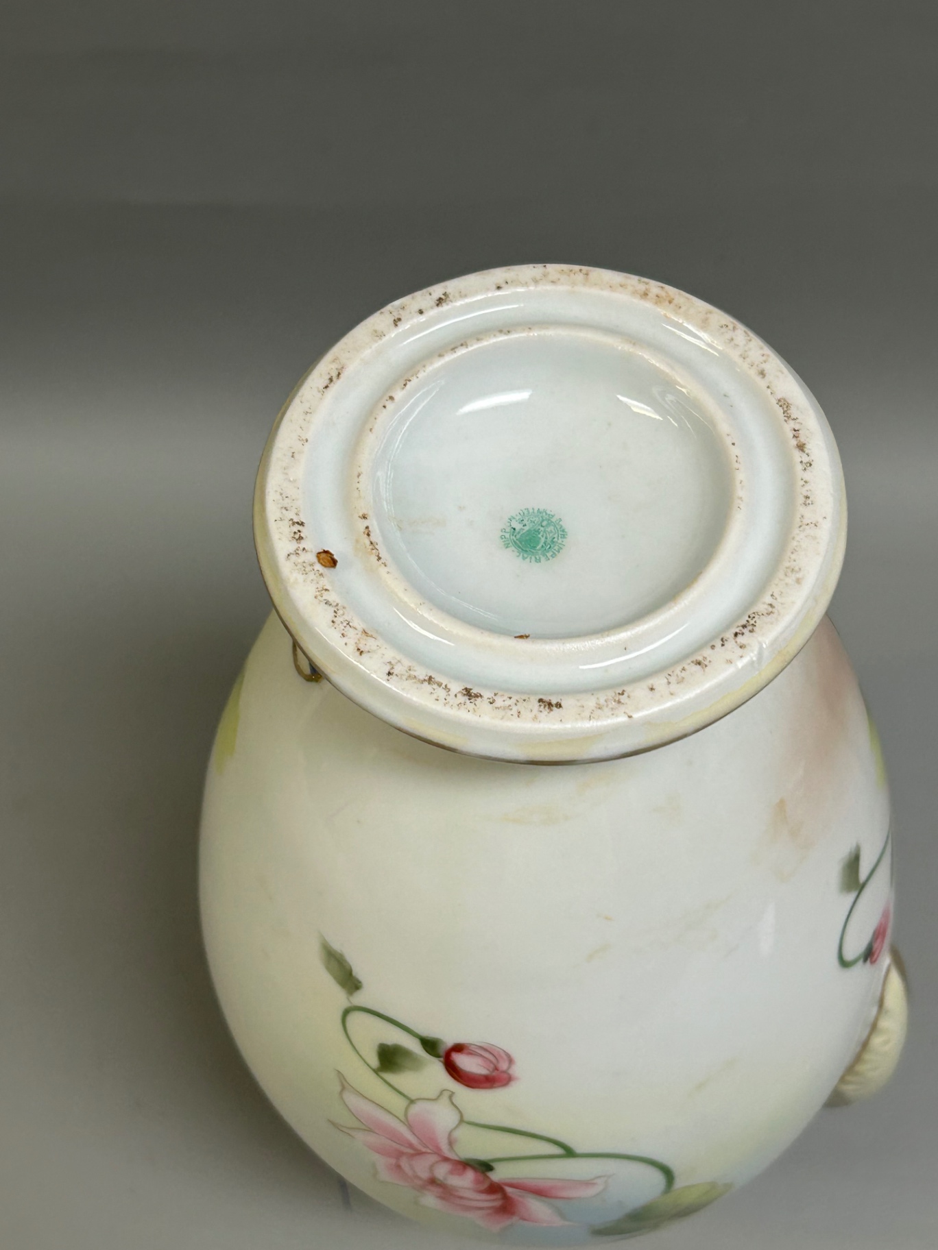 Antique Hand Painting Nippon Moriage Vase  - image 4 of 4