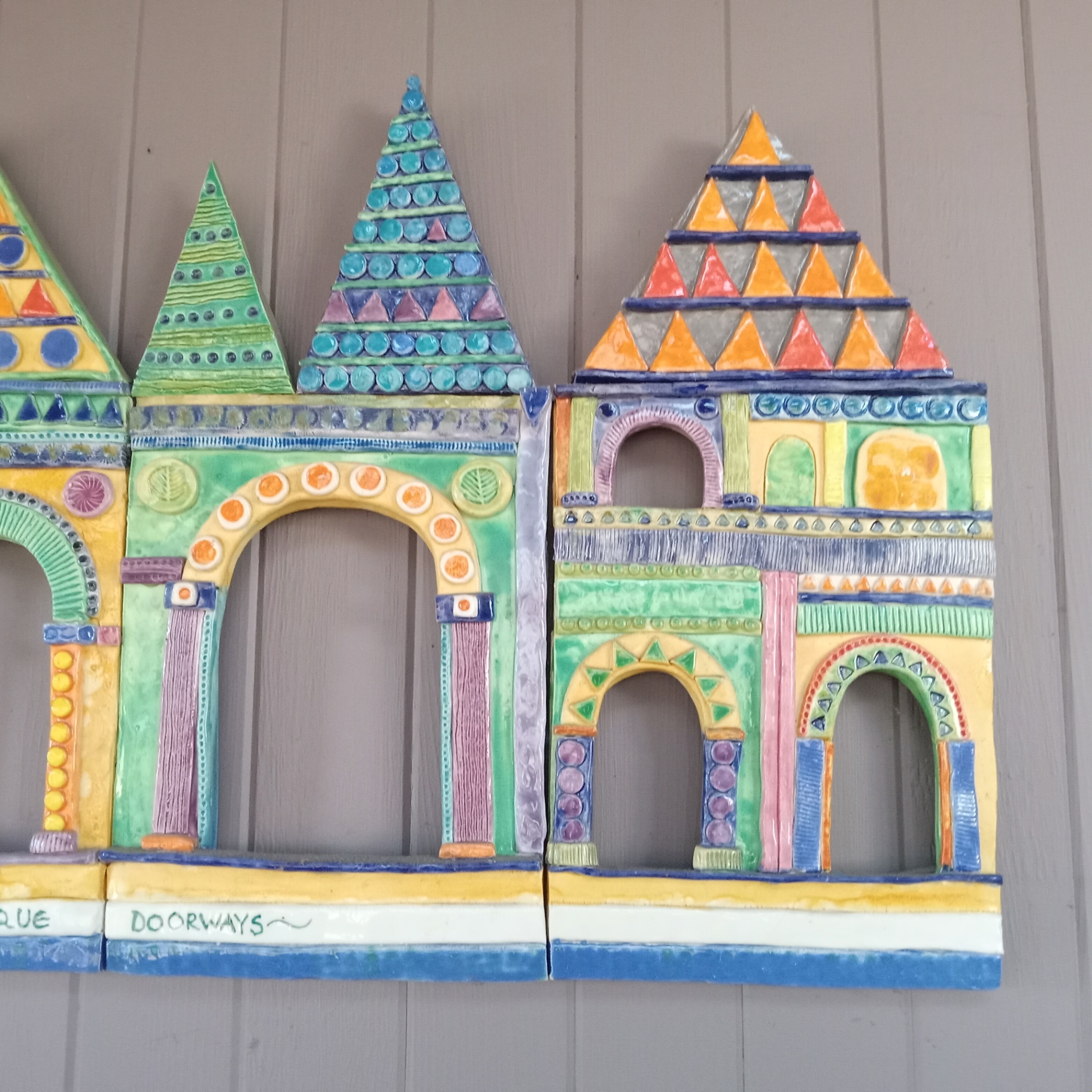 John French Romanesque Doorways Wall Sculpture - image 3 of 10
