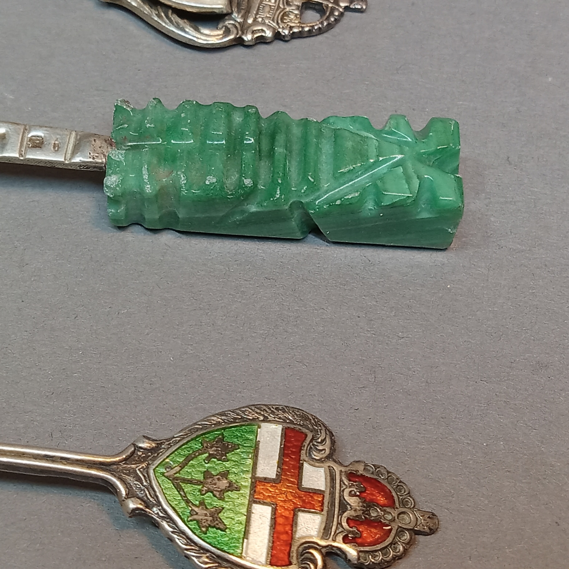 Sterling Souvenir Tea Spoons (63+dwt) - image 3 of 15