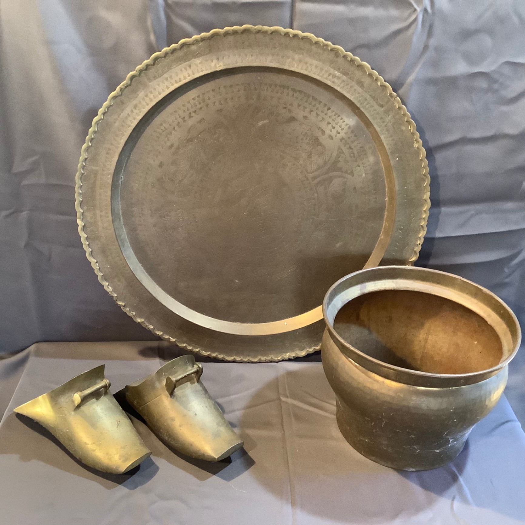 Vintage Brass Decor - image 1 of 6