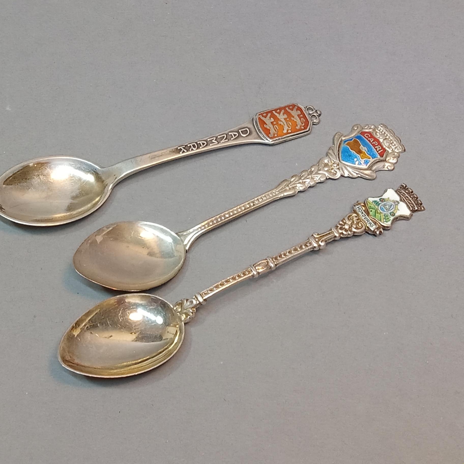 Sterling Souvenir Tea Spoons (63+dwt) - image 9 of 15