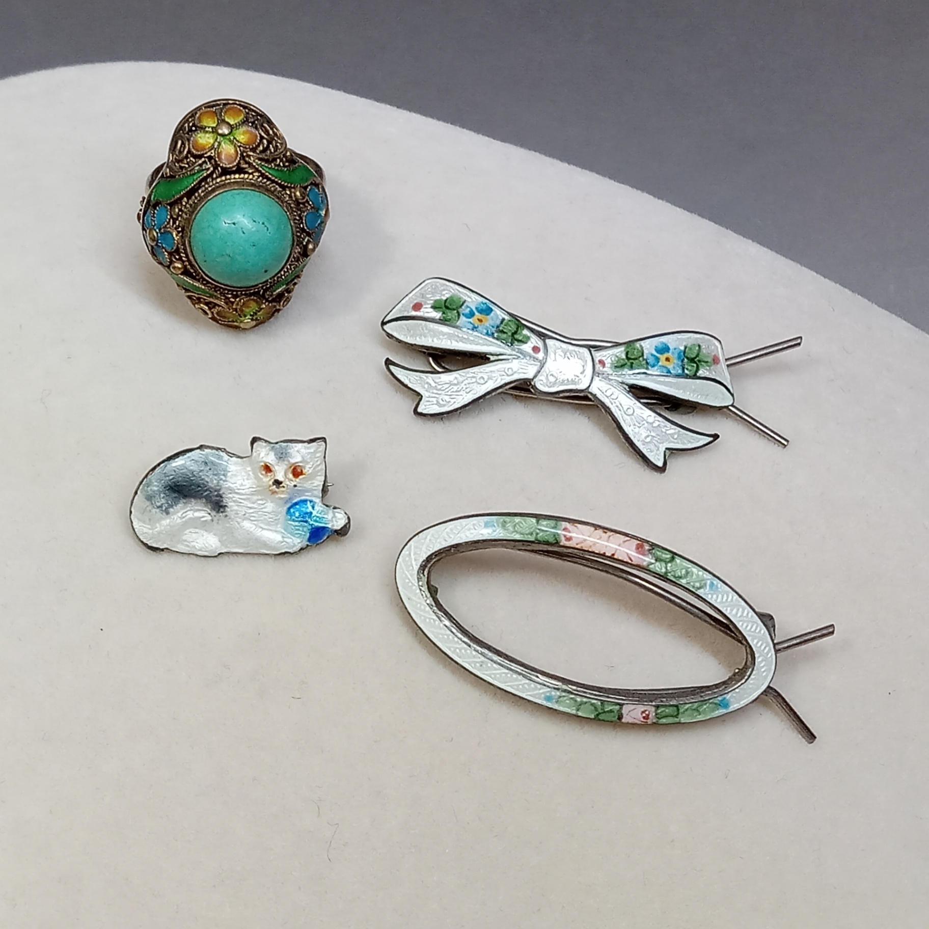 Antique & Vintage Jewelry - Sterling & More (42+dwt) - image 14 of 30