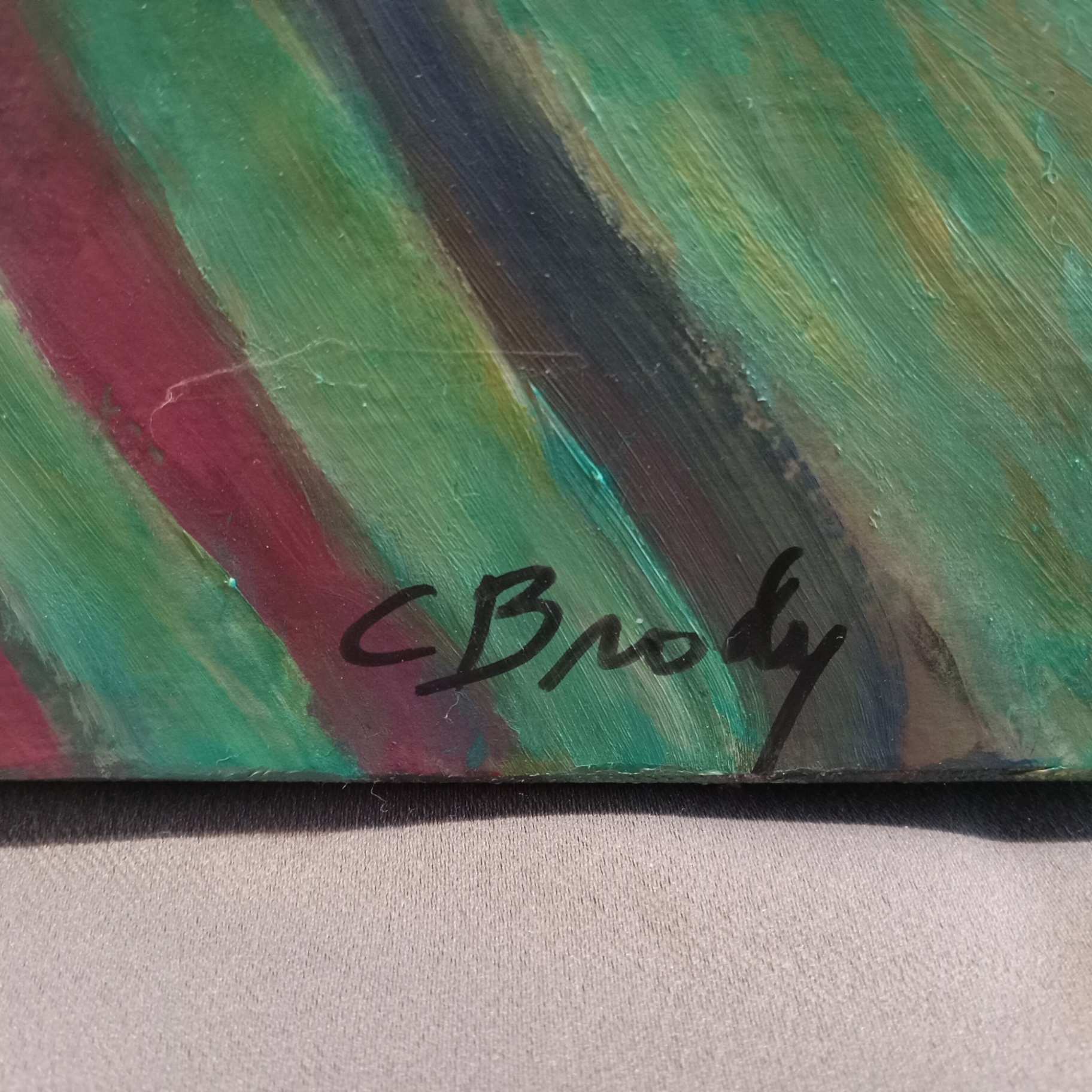 Cynthia Moskowitz Brody Original Canvas Art - image 4 of 7
