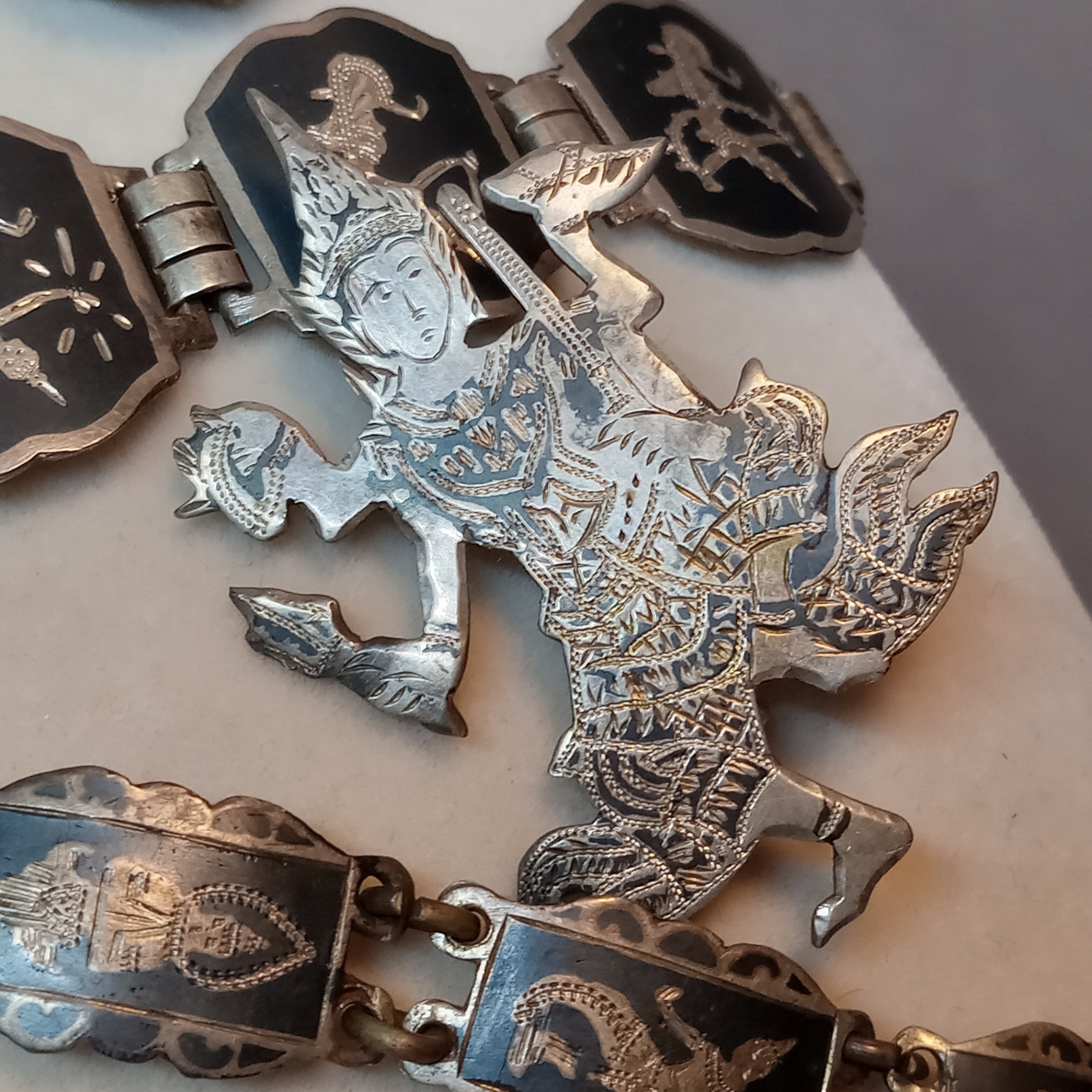 Vintage Siam Sterling Jewelry (32dwt) - image 4 of 18