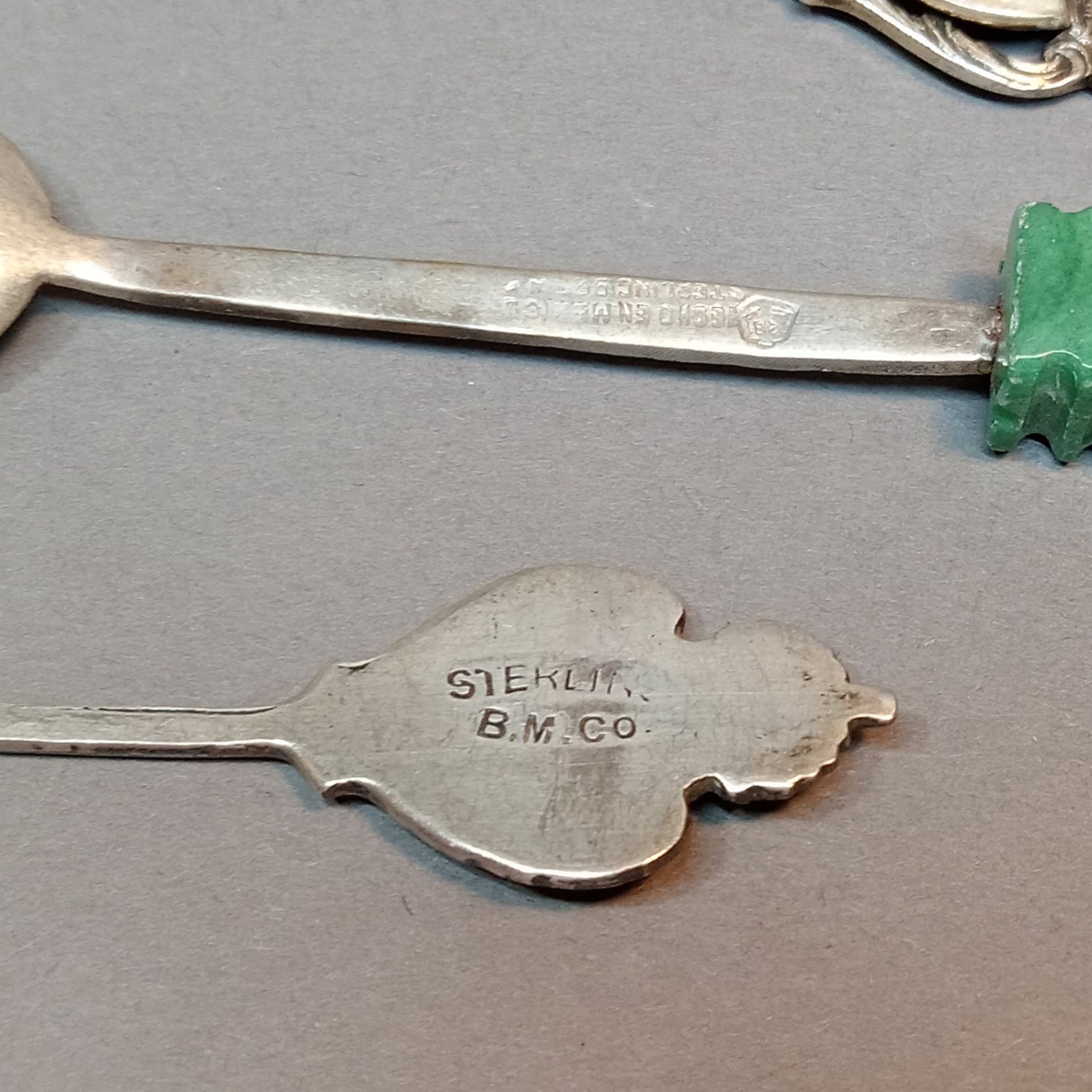 Sterling Souvenir Tea Spoons (63+dwt) - image 4 of 15