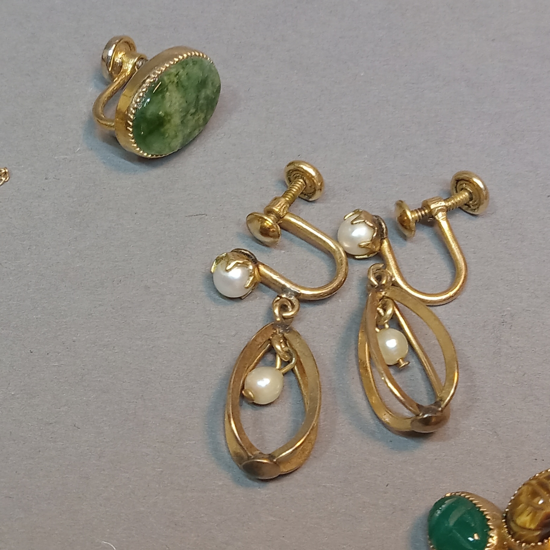 Vintage Sterling & Gold Filled Jewelry (13+dwt) - image 13 of 15