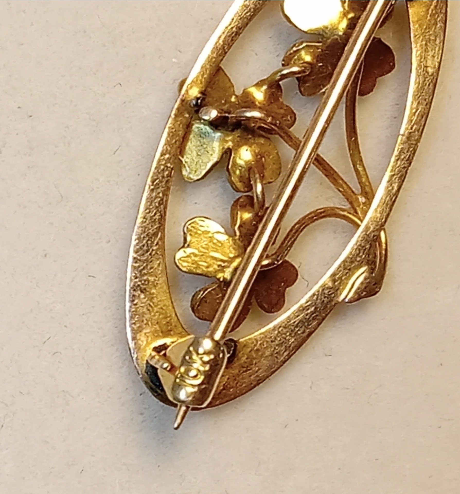 10K / 14K Gold & Pearl Jewelry (3+dwt) - image 4 of 13