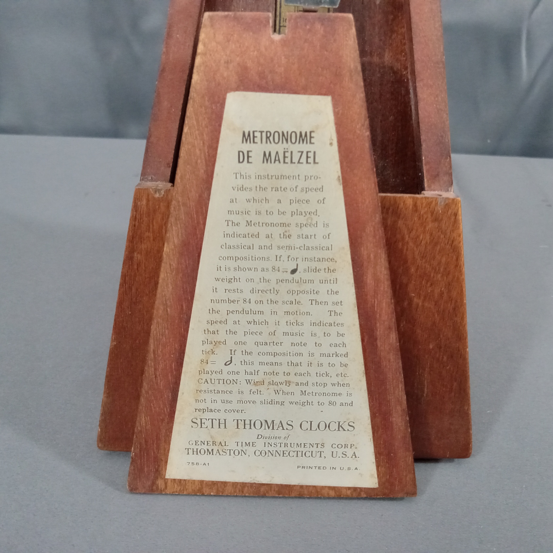 Vintage Metronomes - image 3 of 17