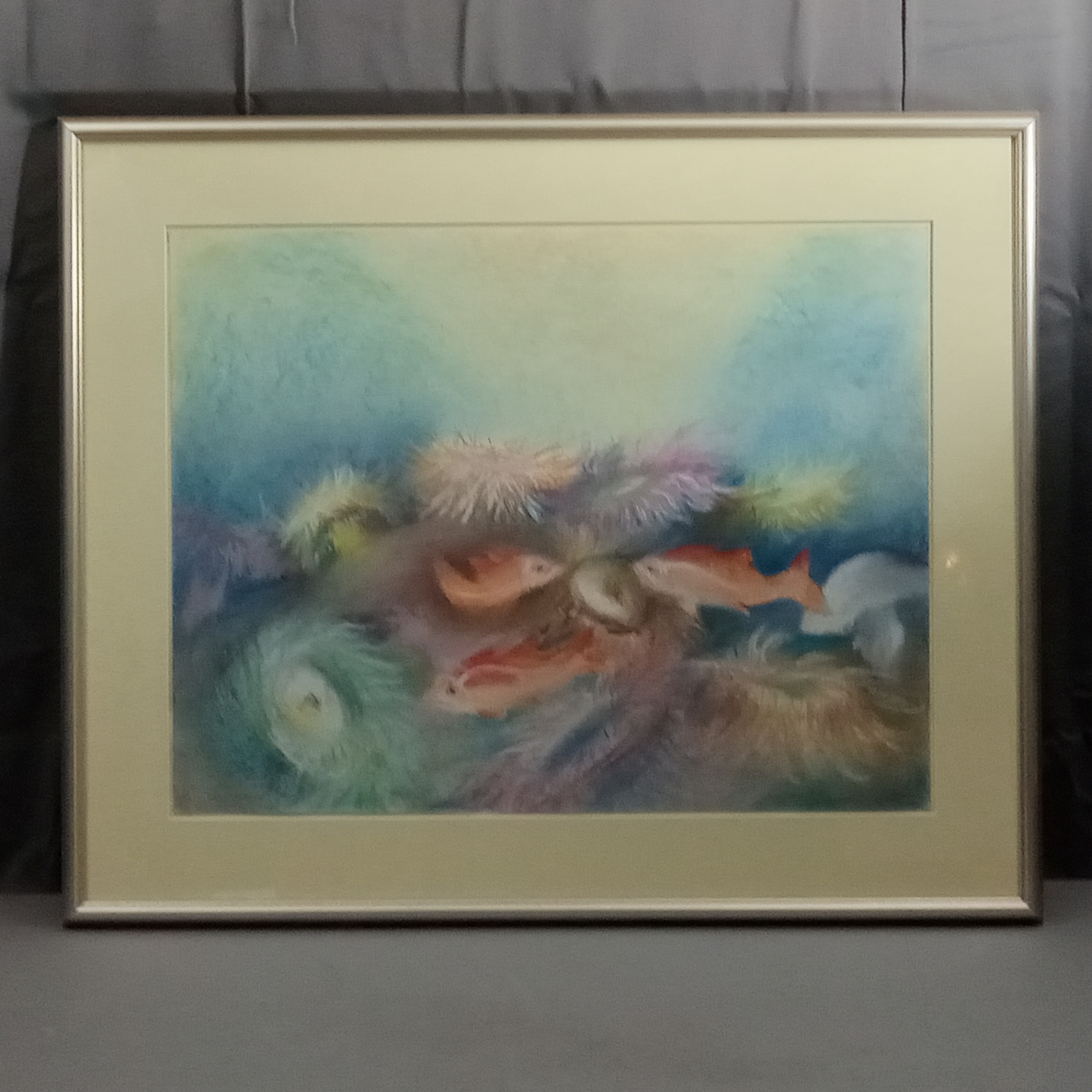 Framed Pastel on Paper by Joy Buell - image 1 of 7