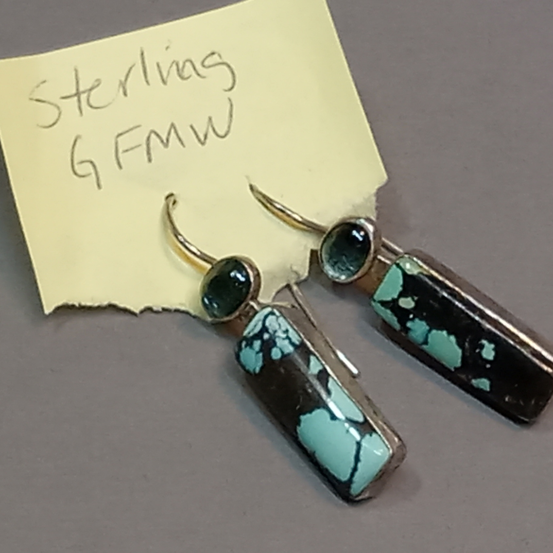 Sterling & Blue Stone Jewelry (39+dwt) - image 13 of 22